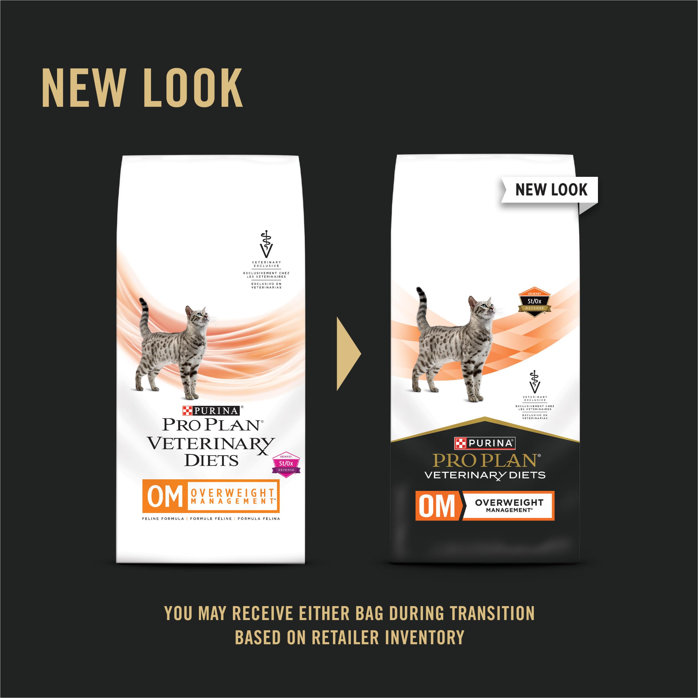Pro Plan Veterinary Diets Purina OM Overweight Management Feline Formula Dry Cat Food - 6 lb. Bag
