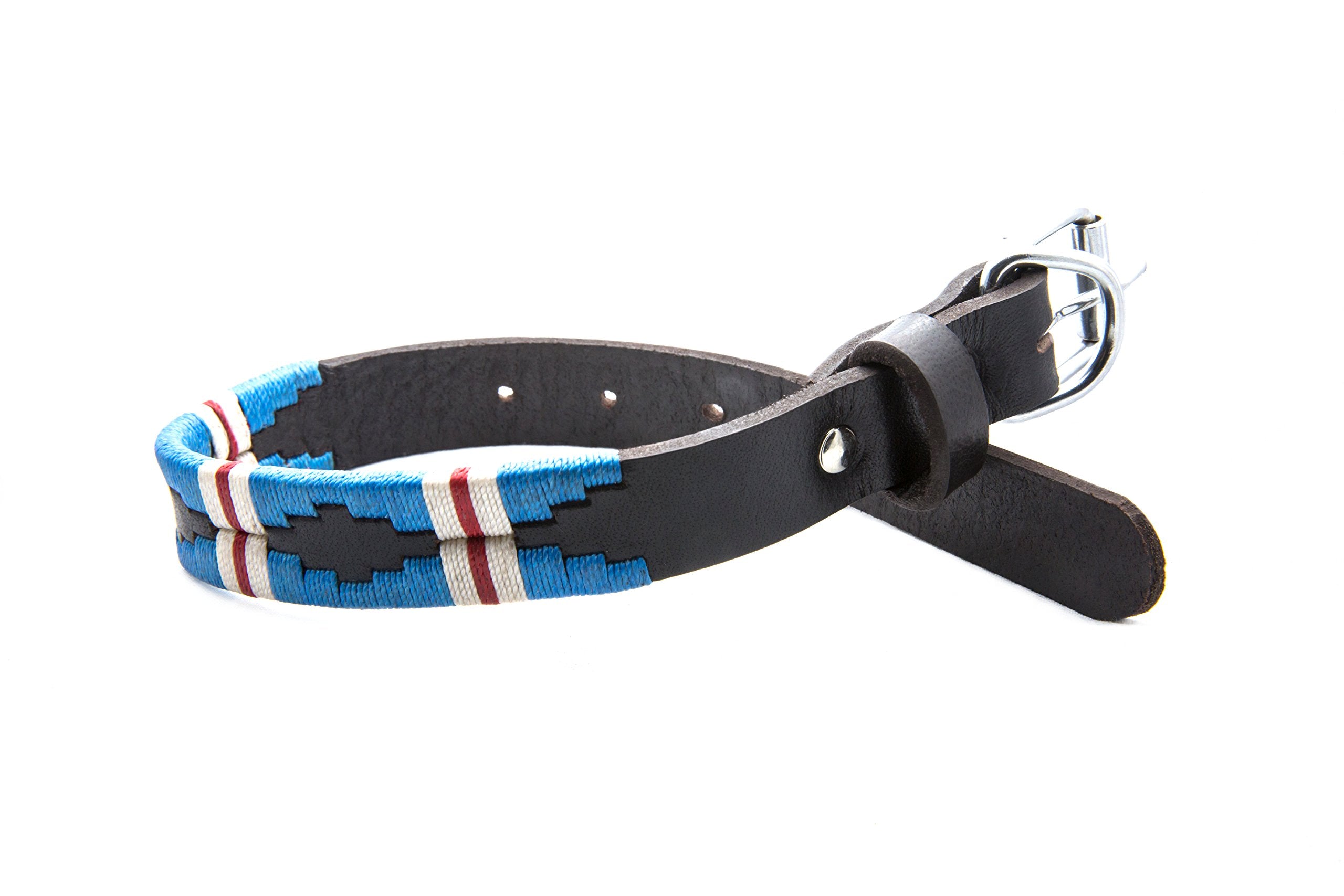 Gaucho Goods Big Dog Leather Collar - The Pacific (Xl)