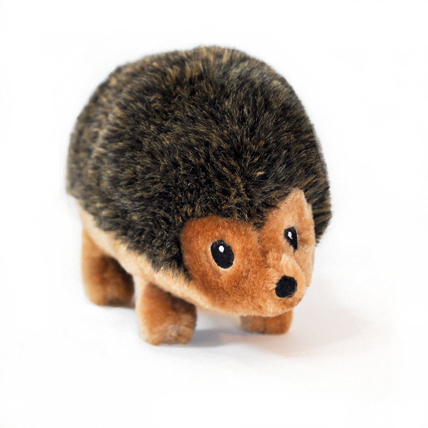 Zippypaws Hedgehog Dog Toy - Squeaky Plush Toy For Small, Medium & Large Dogs, Cute Interactive Puppy Play Toy