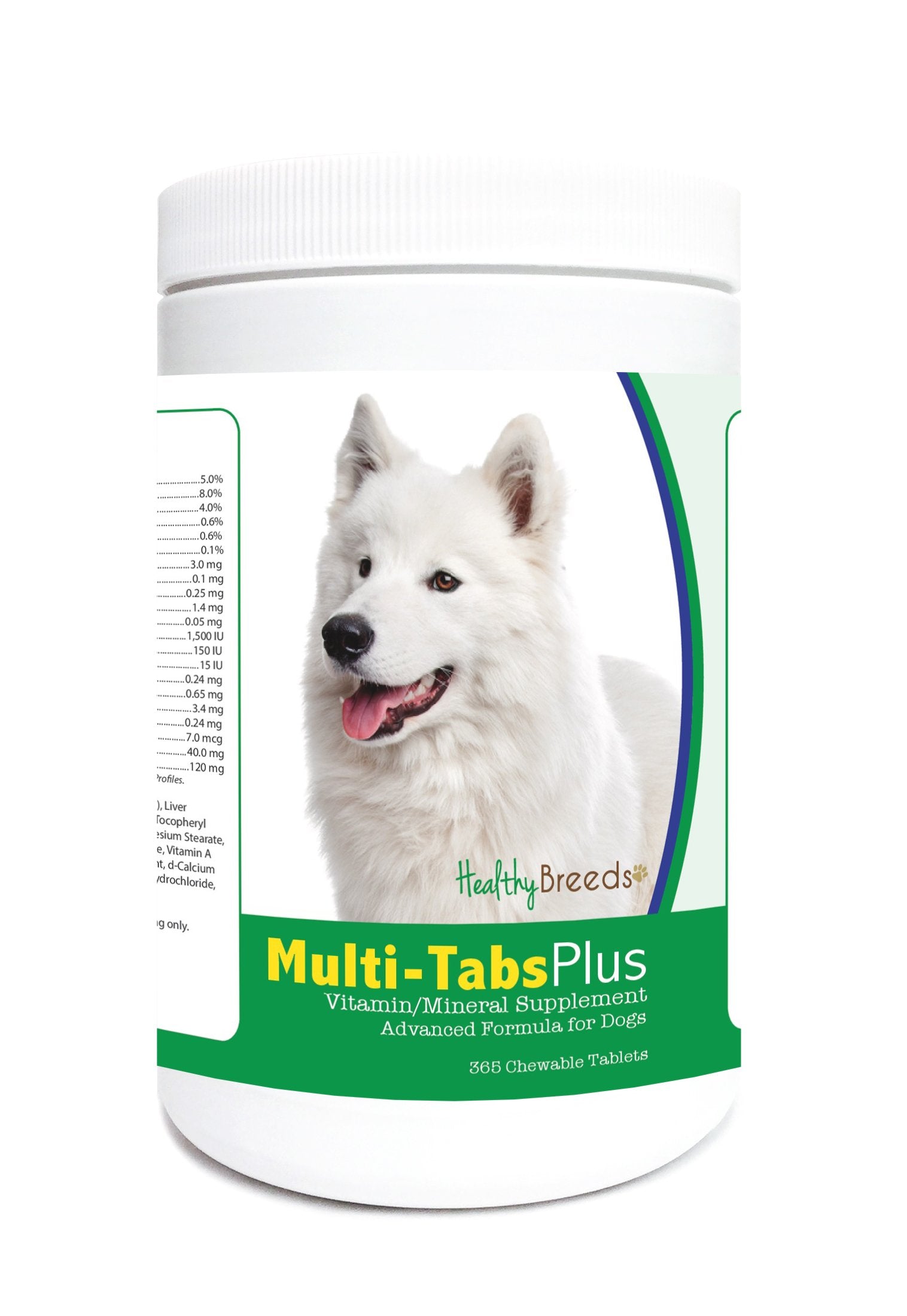 Healthy Breeds Samoyed Multi-Tabs Plus Chewable Tablets 365 Count
