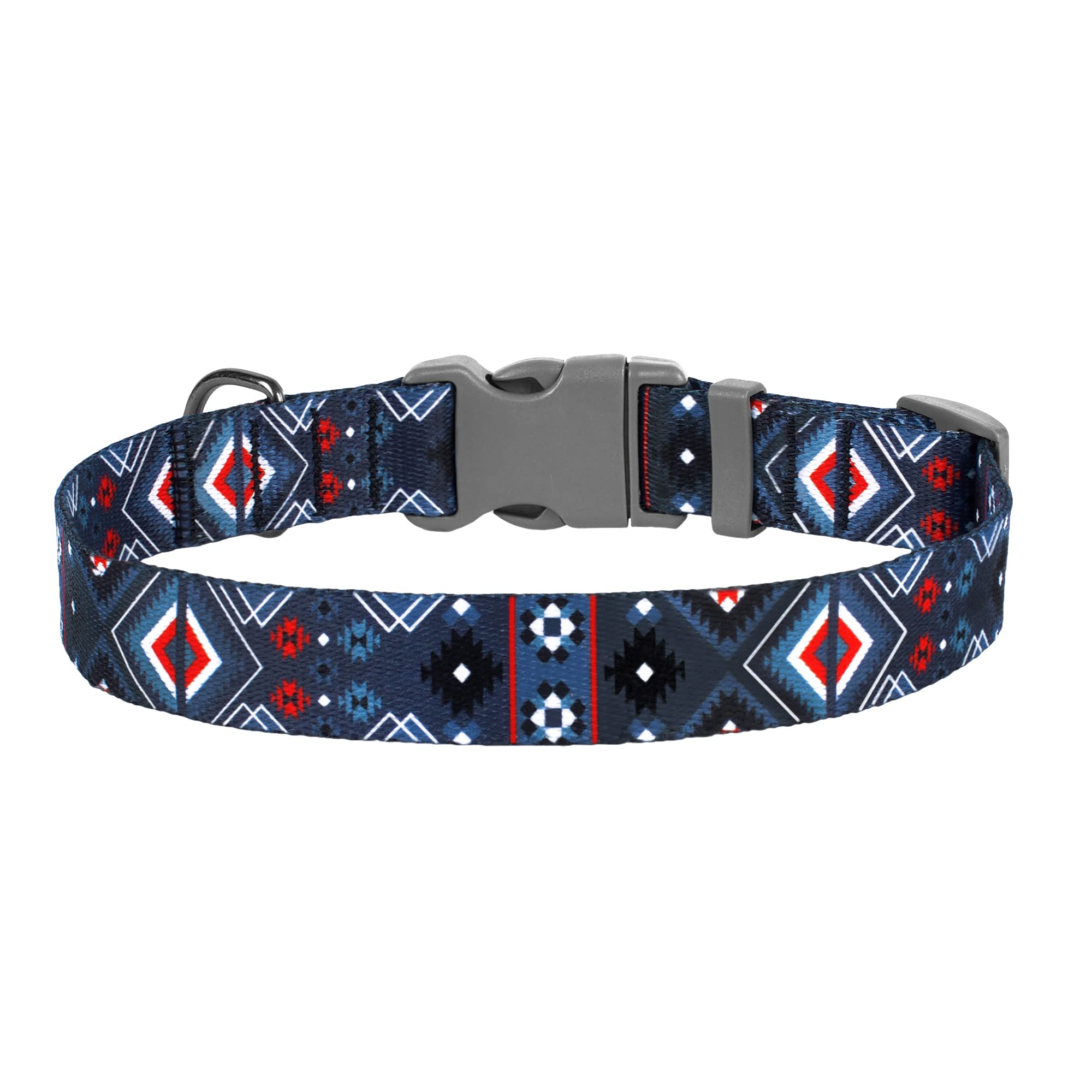 Southwest Dog Collar Tribal Pattern Adjustable Puppy Pet Collars For Small Medium Large Dogs Aztec Print (Aztec, Neck Fit 14'-18')