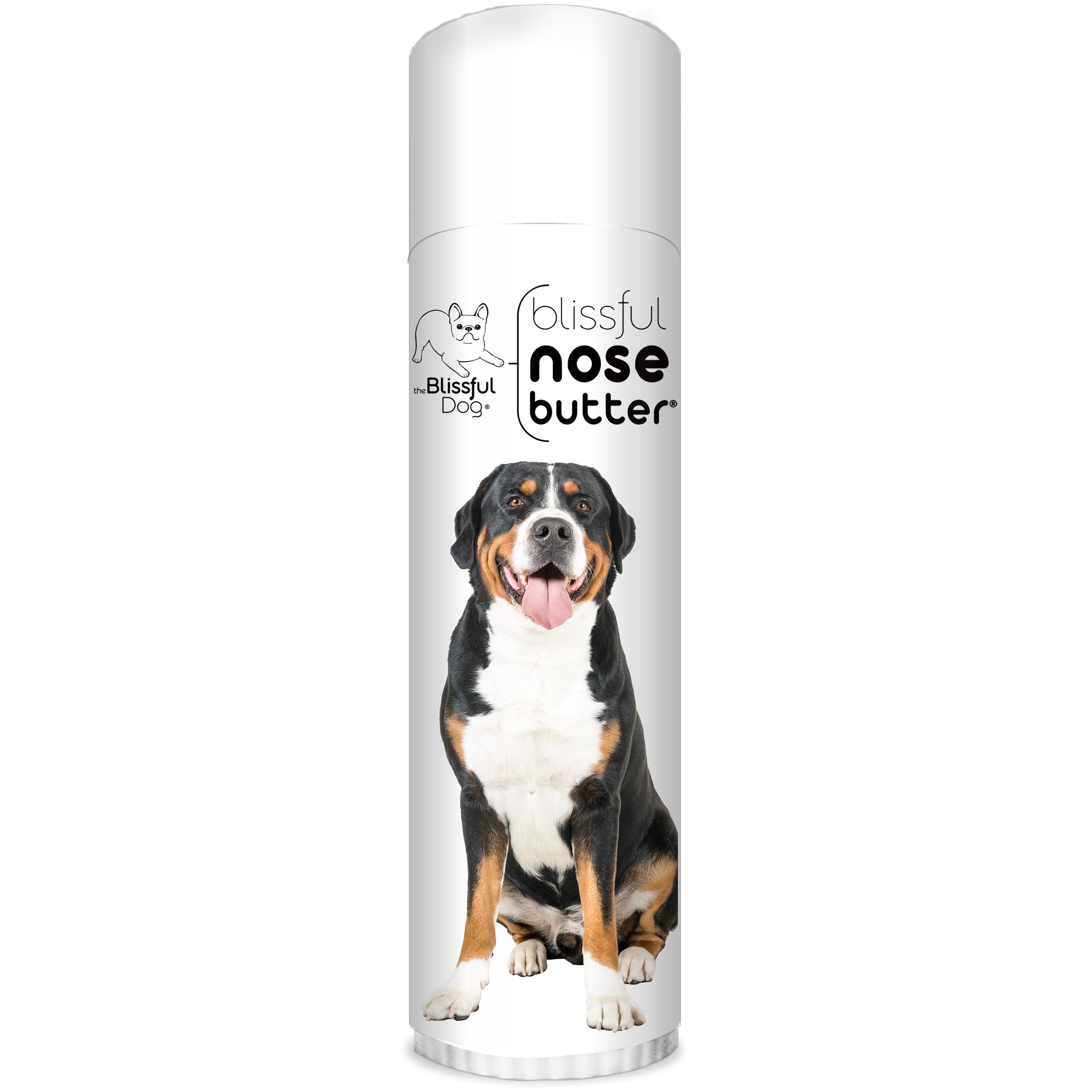 The Blissful Dog Greater Swiss Mountain Dog Unscented Nose Butter - Dog Nose Butter, 0.50 Ounce