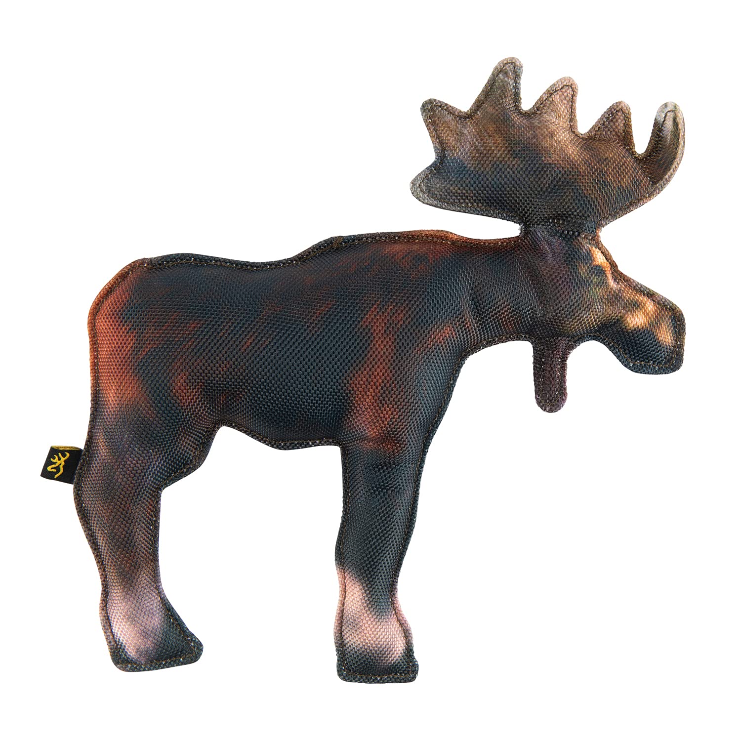Browning Pet Toys, Durable Dog Toys For Tug And Fetch, Moose Fabric Squeaker Toy