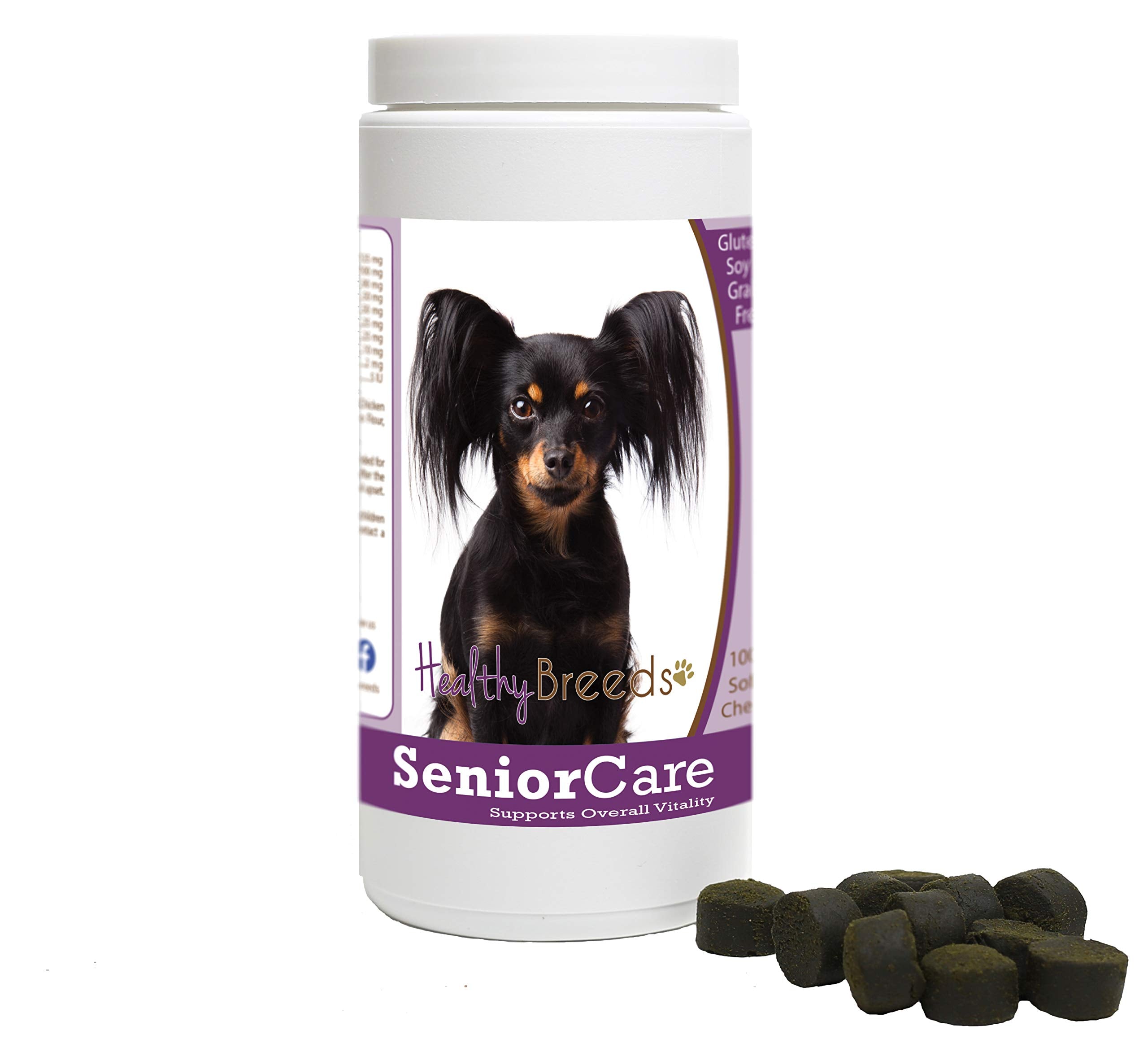 Healthy Breeds Russian Toy Terrier Senior Dog Care Soft Chews 100 Count