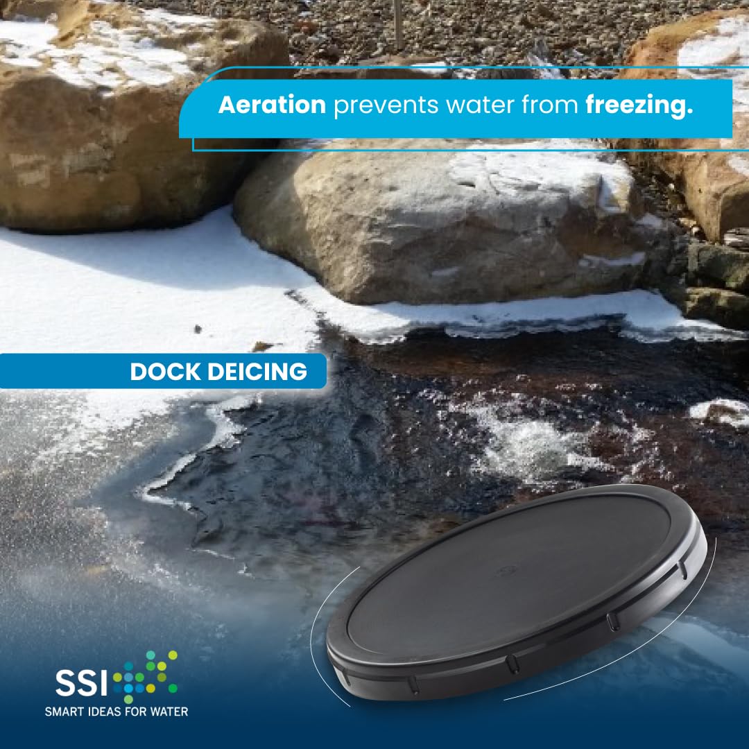 Thunder Parts Eco350-E  12A Epdm Fine Bubble Disc Diffuser - Aerators For Ponds Aquarium Or Water Treatment  Ssi Aeration Origin