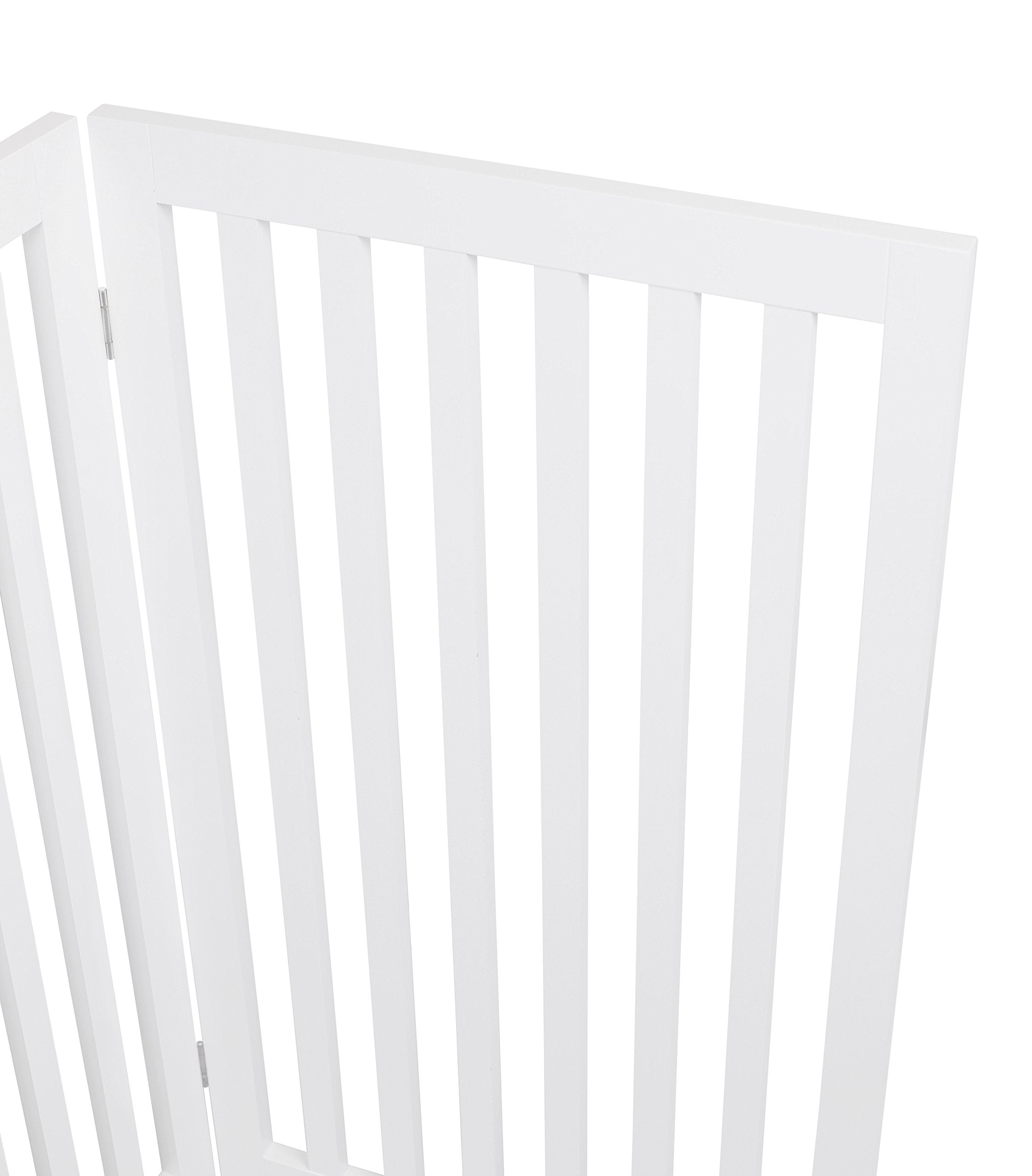 InternetS Best Traditional Pet Gate - 3 Panel - 36 Tall - White