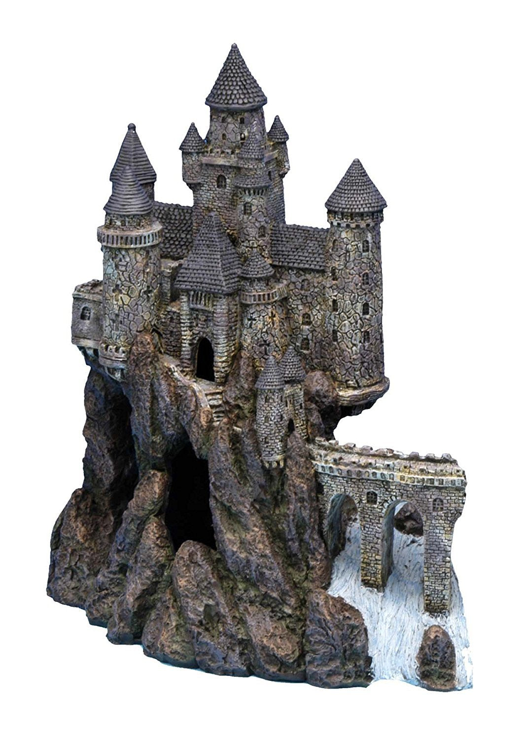 Penn-Plax Age-Of-Magic Wizard’S Castle Aquarium Decoration – Safe For Freshwater And Saltwater Fish Tanks – Extra Large – Part A