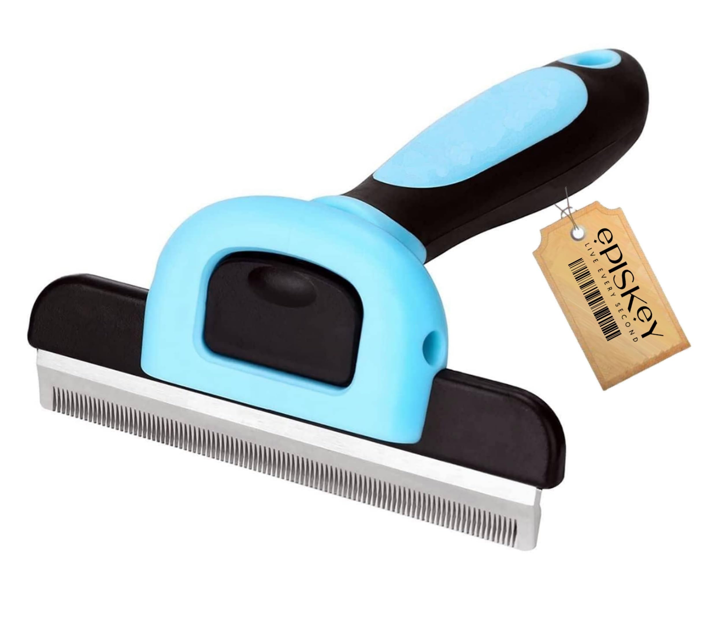 Episkey Pet Grooming DeShedding Tool Brush For Dogs, Cats And Rabbits| Dog DeShedding Comb For Short, Medium, And Long Hair Al