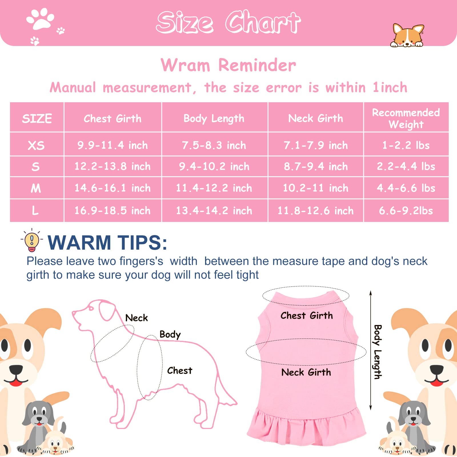 6 Pieces Dog Dresses Dog Shirt Skirt Dog Sleeveless Dress Breathable Pet Shirts With Ruffles Dog Sundress Dog Outfits For Dogs And Cats (Cute Style, Xs Size)