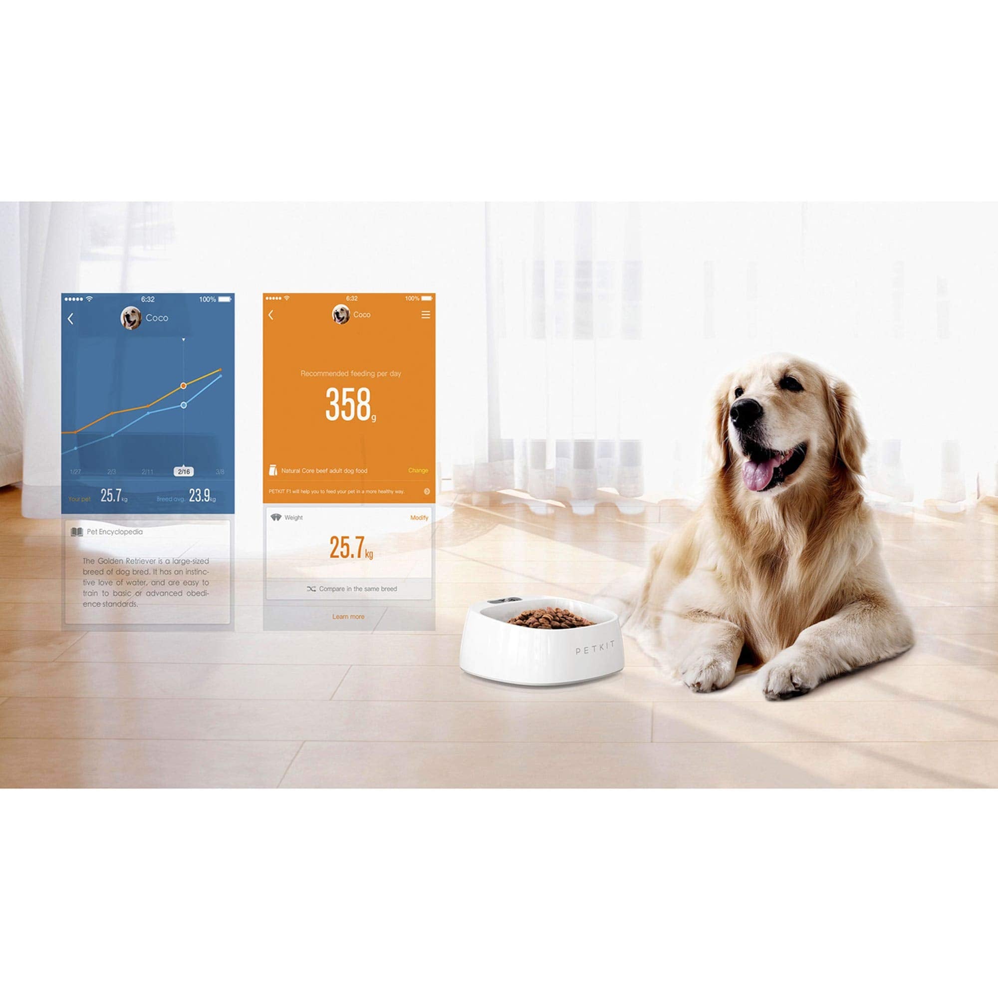 PETKIT Fresh Metal Large Machine Washable Smart Digital Feeding Pet Bowl