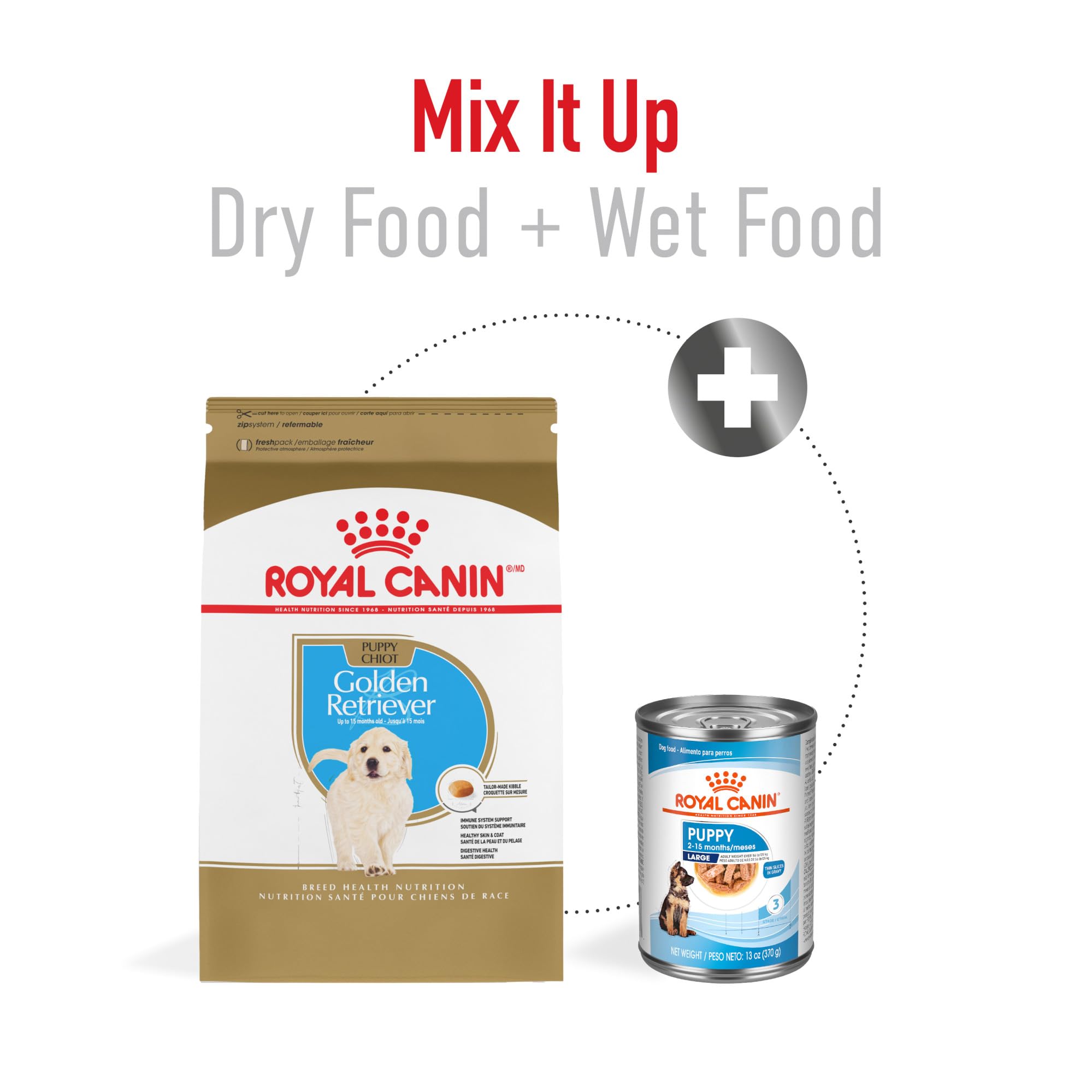 Royal Canin Golden Retriever Puppy Dry Dog Food, 30 lb bag