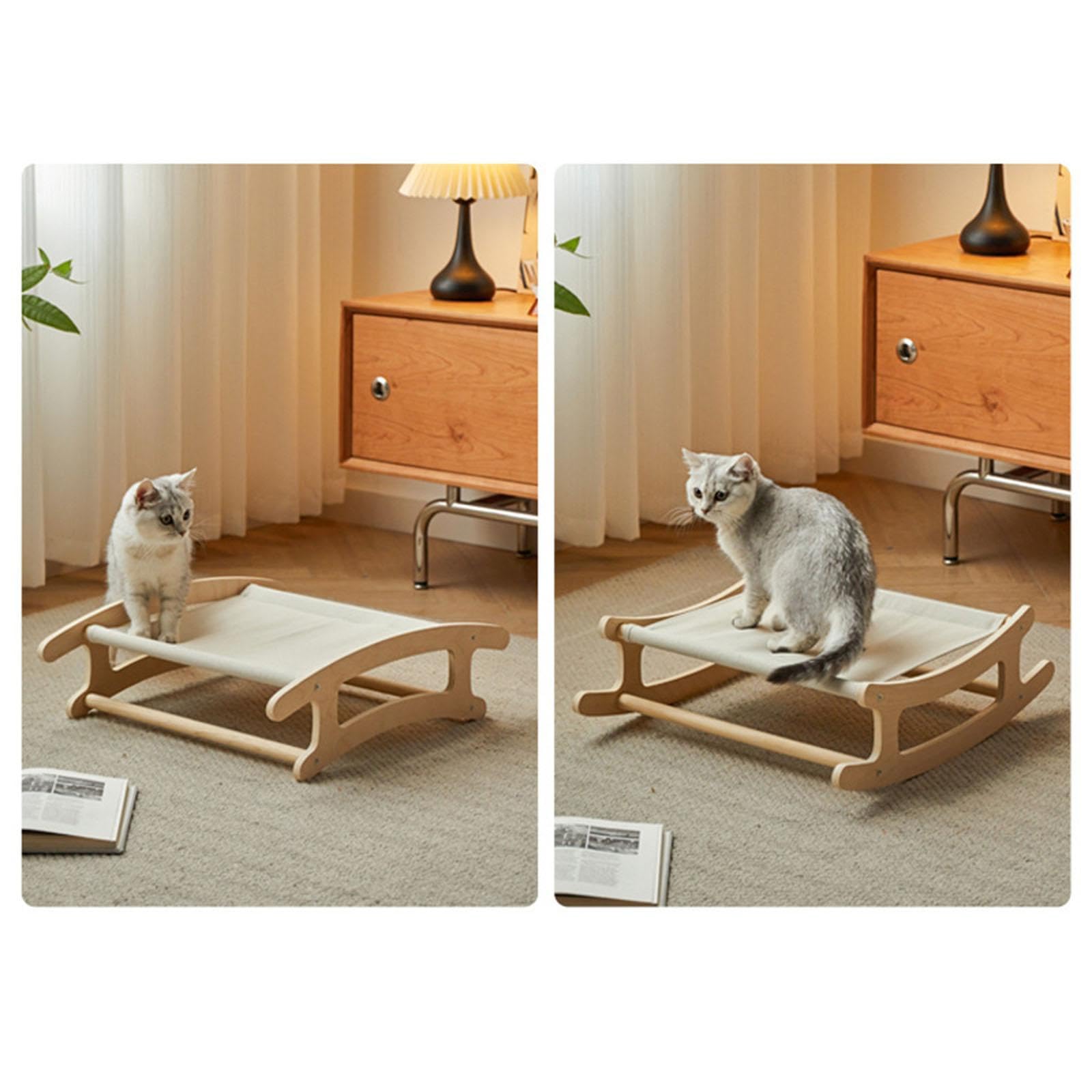 APIRILY Cat Hammock Bed Pet Furniture Pet Bed for Kitten Small Dogs Indoor Cats | Pet Supplies | Cat Supplies | Beds