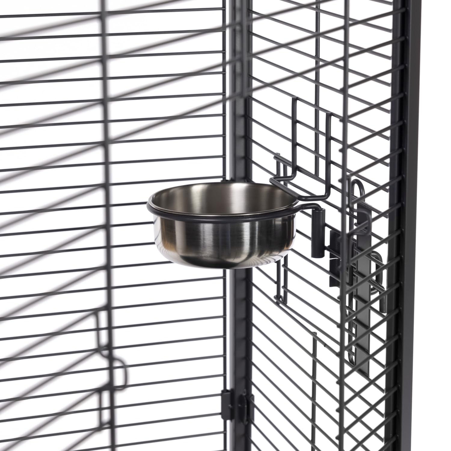 Prevue Pet Products Corner Bird Cage with Playtop