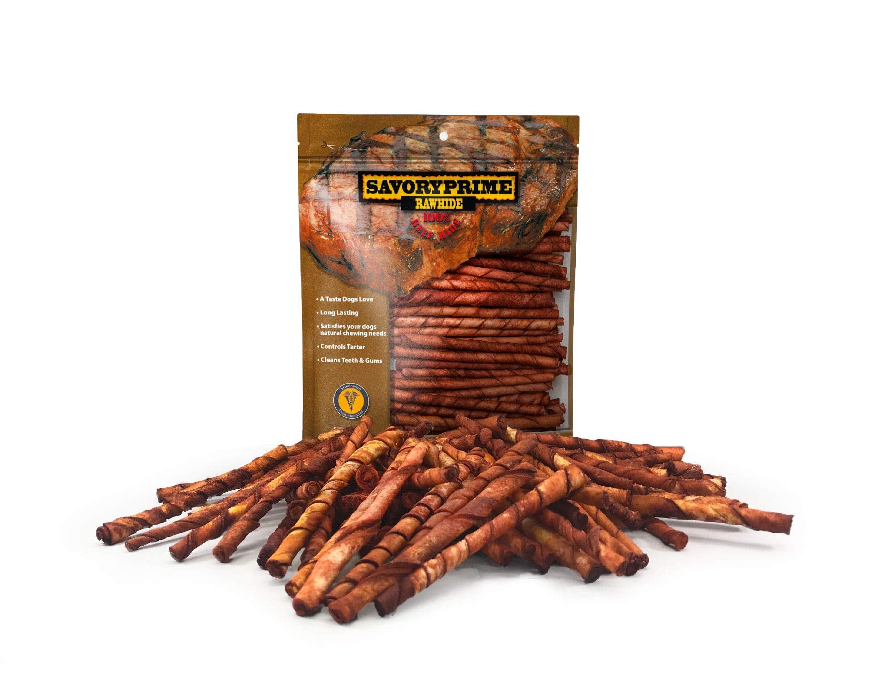 Savory Prime 20-Pack Twist Sticks, Beef