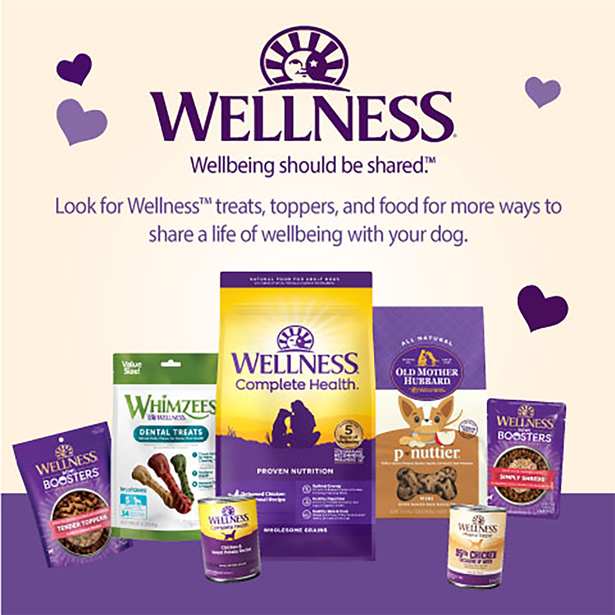 Wellness Rewarding Life Grain-Free Soft Dog Treats, Made in USA with Healthy Ingredients, Ideal for Training (Beef & Turkey Reci