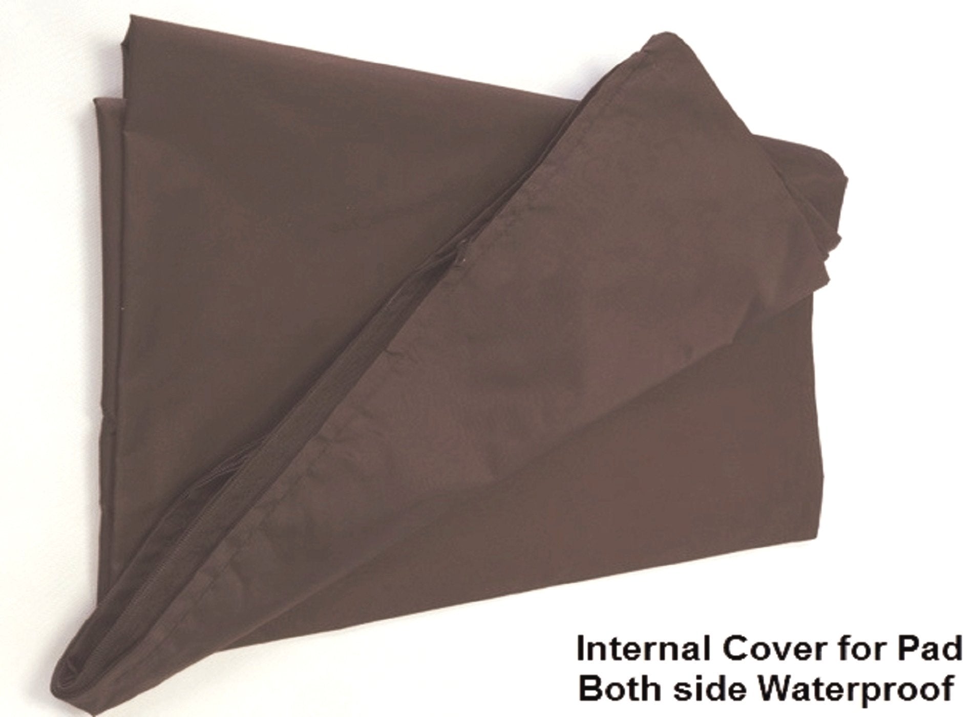 Dogbed4Less 1 Pack Internal Duvet Case Waterproof Zipper Dog Bed Cover For Large 41'X27'X4' Memory Foam Pad Pet Bed - 45'X31