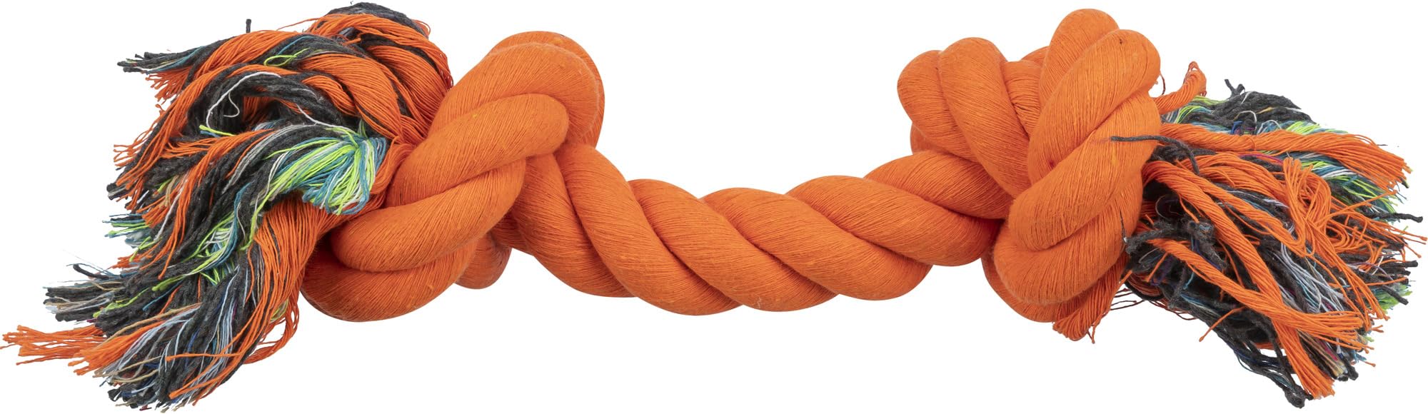 Trixie Dog Chewing Dental Care Rope Toy | 40 Cm Multicolor Cotton Rope For Dogs | Dental Hygiene Chew Toy For Healthy Teeth & Gu