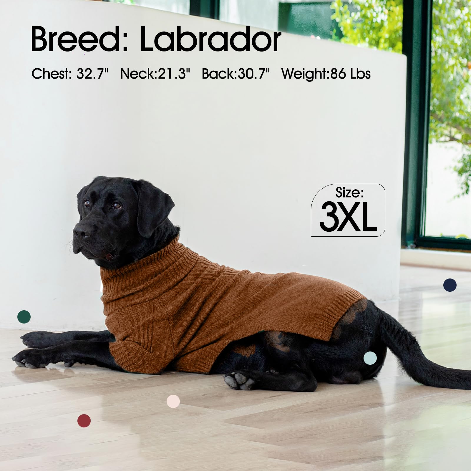 Iecoii Dog Sweater,Dog Sweater For Medium Dogs Girls Boys,Dog Sweater Christmas,Pet Sweatshirt Knitwear Outfit For Holiday,Turtl