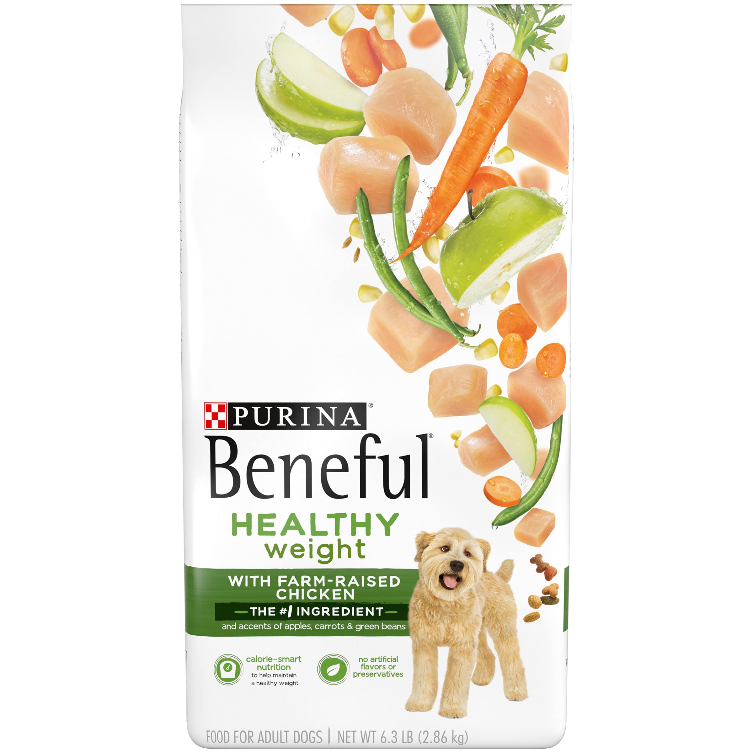 Purina Beneful Healthy Weight Dry Dog Food With Farm-Raised Chicken - 6.3 lb. Bag