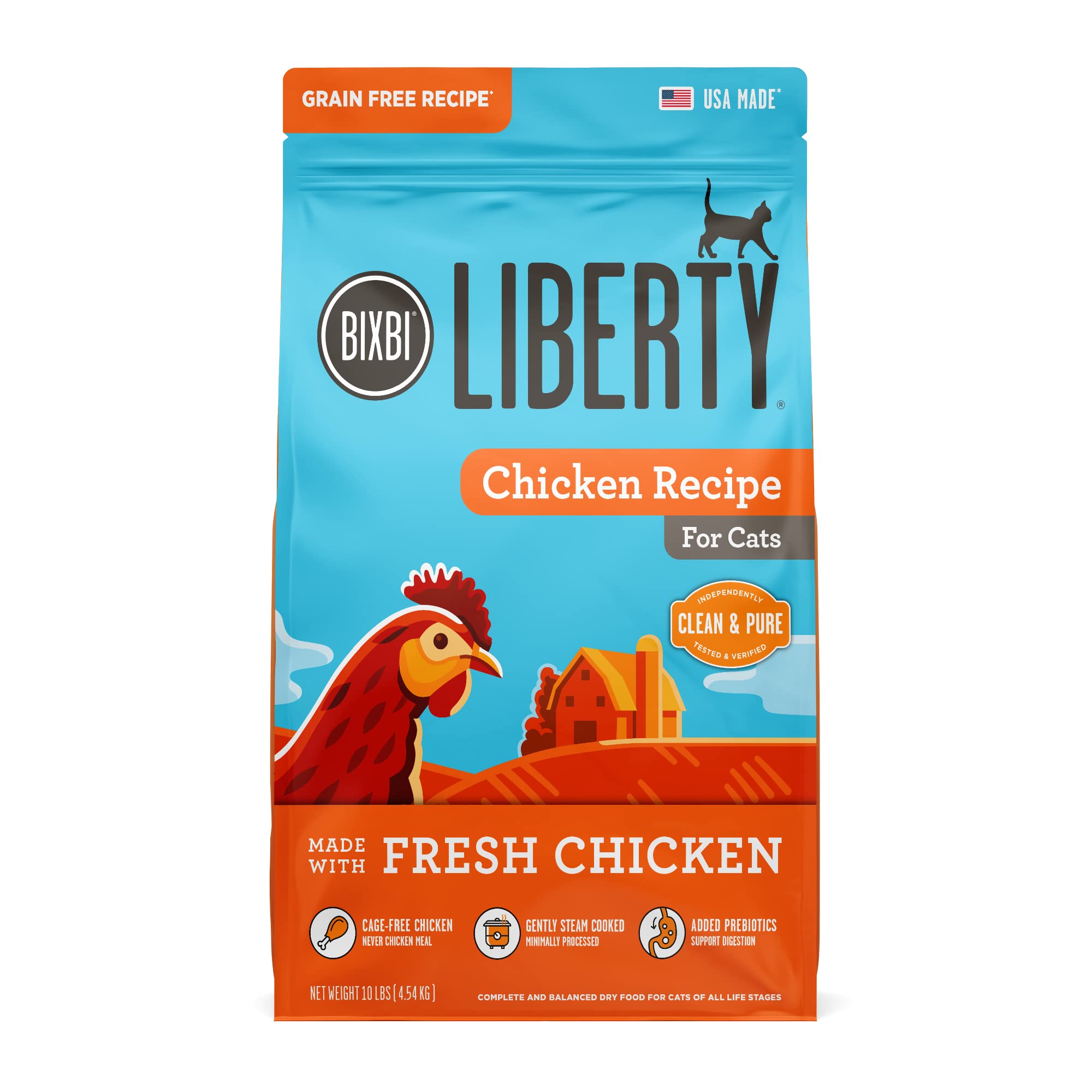 Liberty Dry Food Chicken Recipe for Cats, 10lb