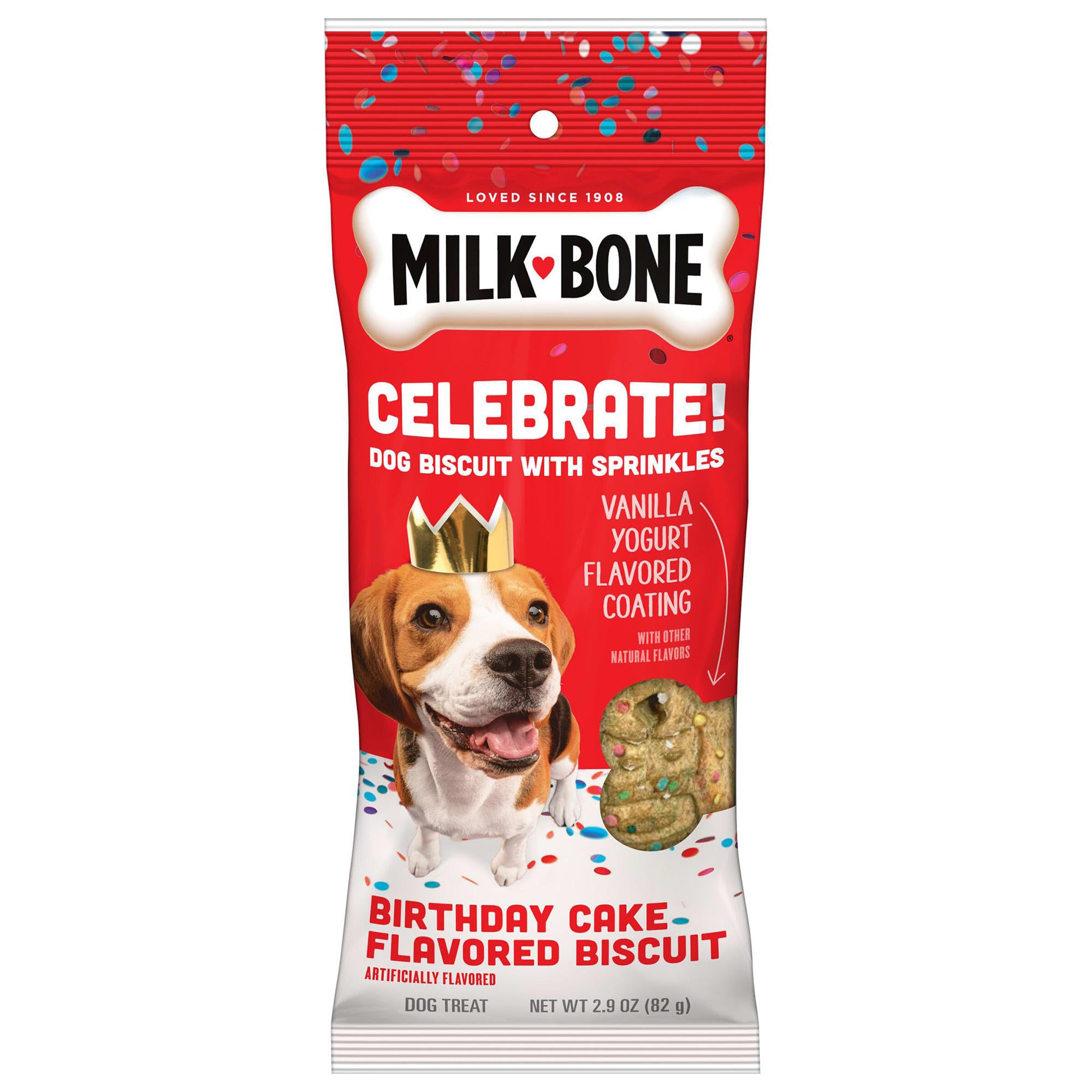 Milk-Bone Extra-Large Dipped CELEBRATE! Dog Biscuit