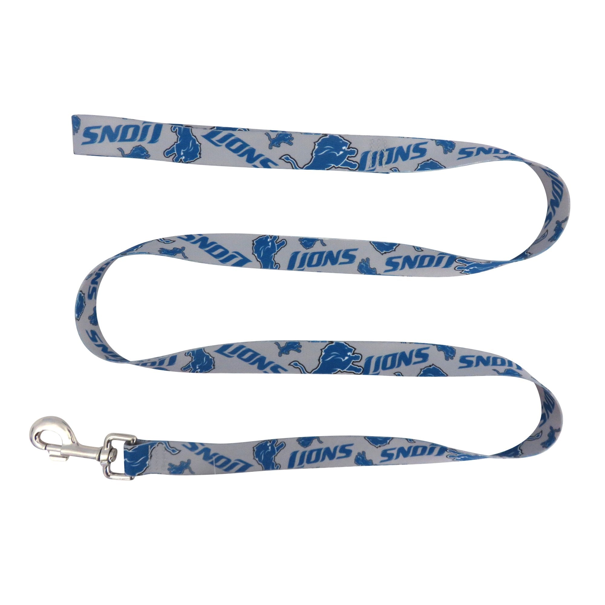 Littlearth Unisex-Adult Nfl Detroit Lions Pet Leash, Team Color, 1' X 60'