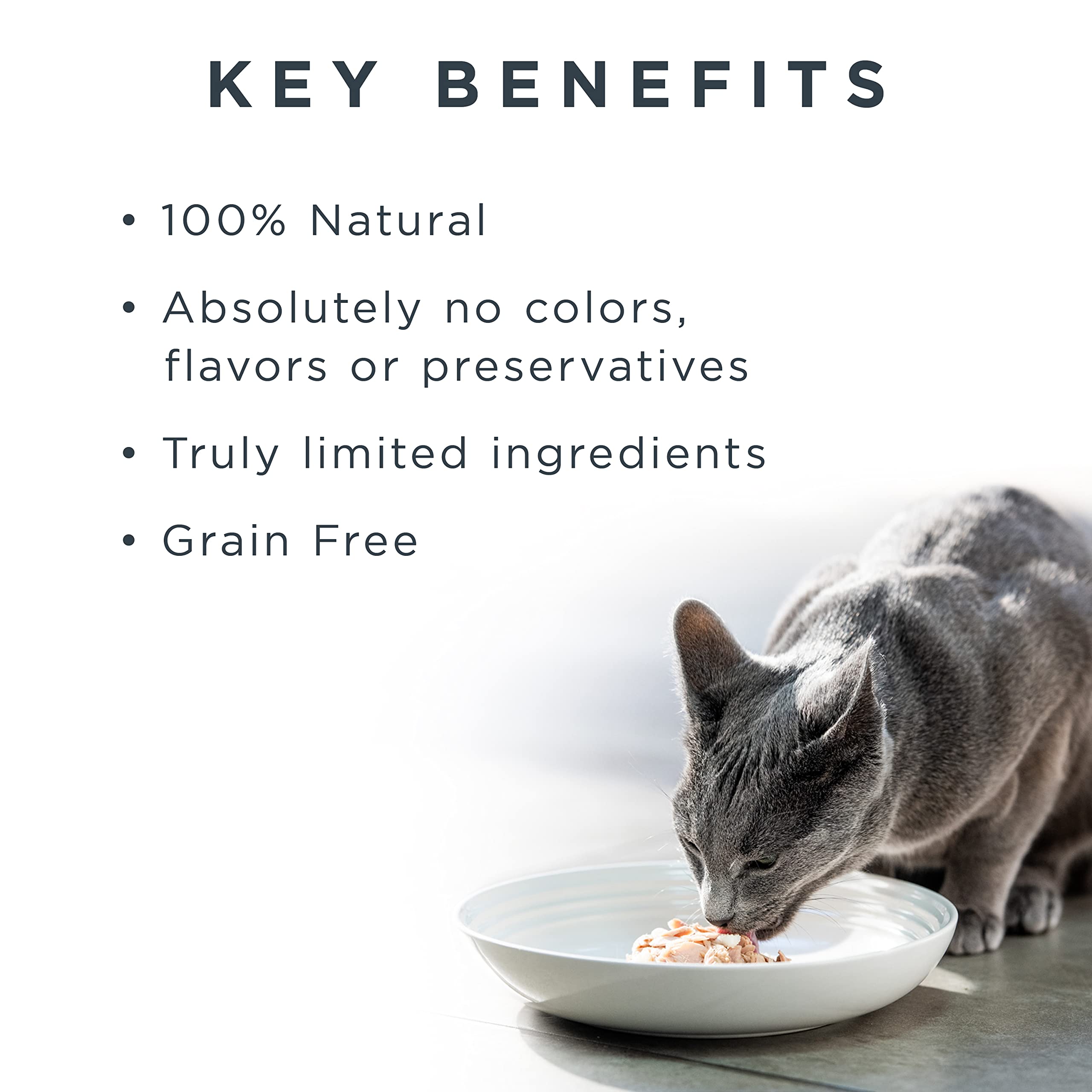 Reveal Natural Wet Cat Food, 18 Count, Grain Free, Limited Ingredient Cat Food Cups, Sardine with Mackerel in Broth, 2.12 oz Eas