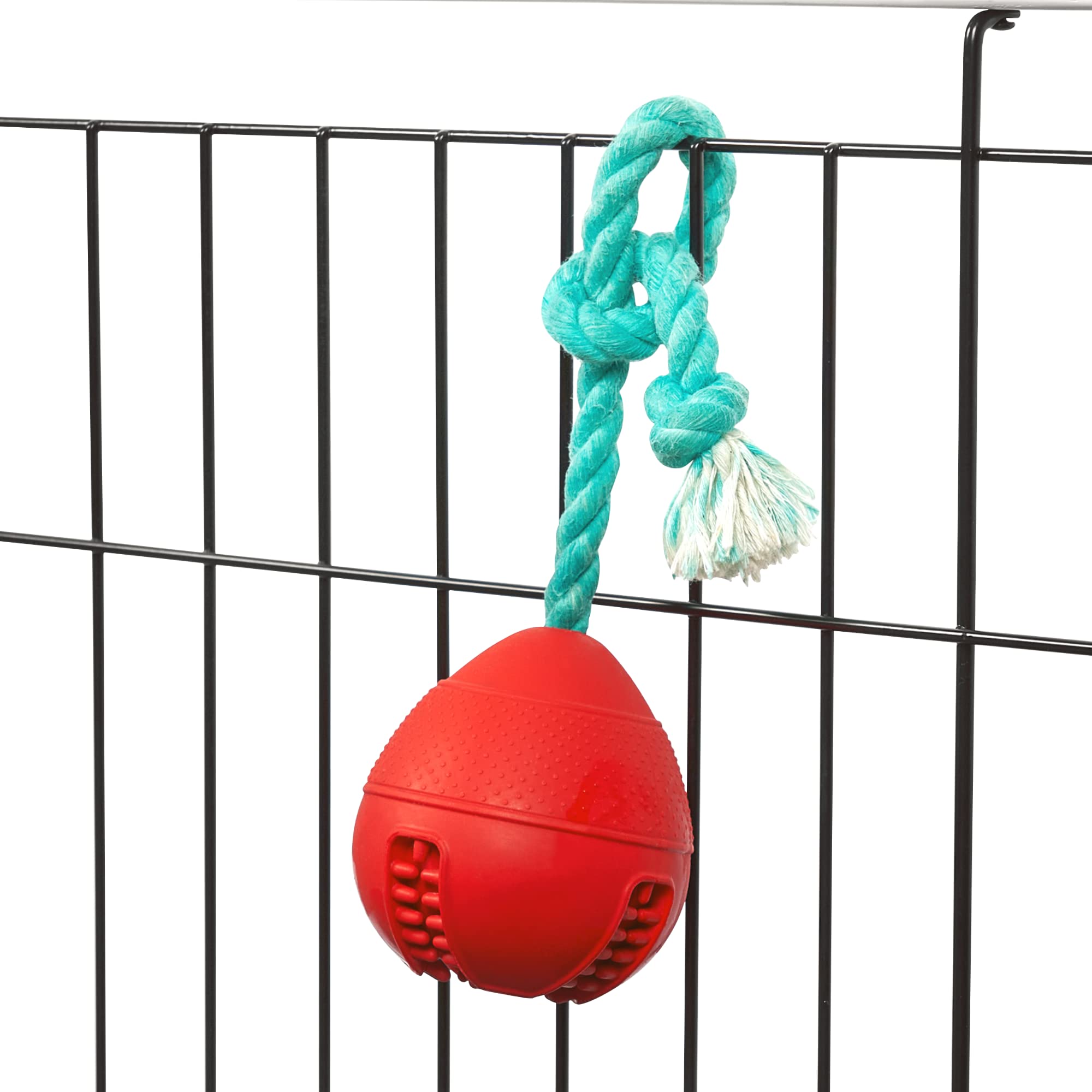 Fossa Interactive Dog Toys, Crate Training Aids for Puppies, Puzzle Treat Dispenser with Rope, Multifunctional Dog Toys - for Re
