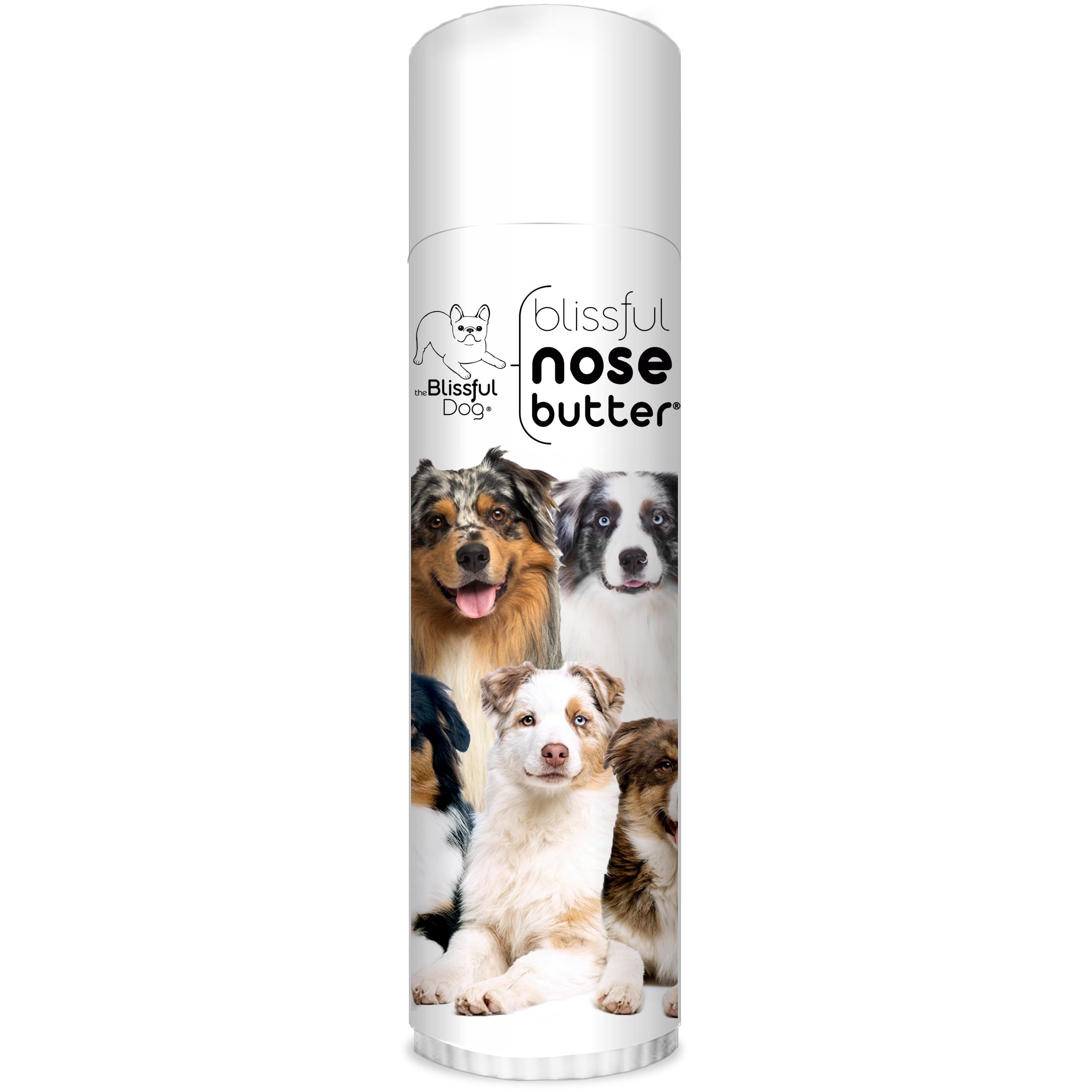 The Blissful Dog Australian Shepherd Unscented Nose Butter - Dog Nose Butter, 0.50 Ounce