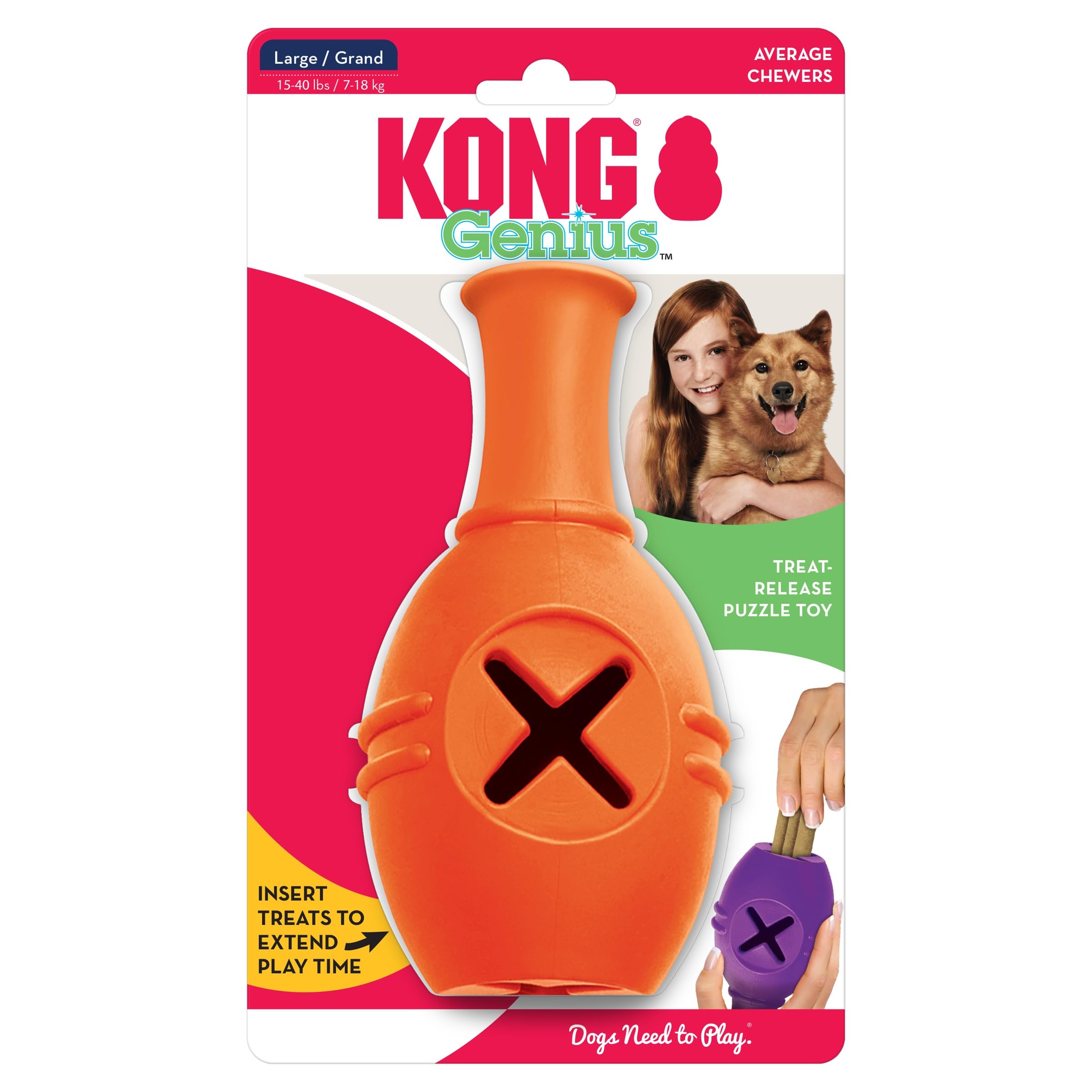 Kong Genius Leo Assorted Lg