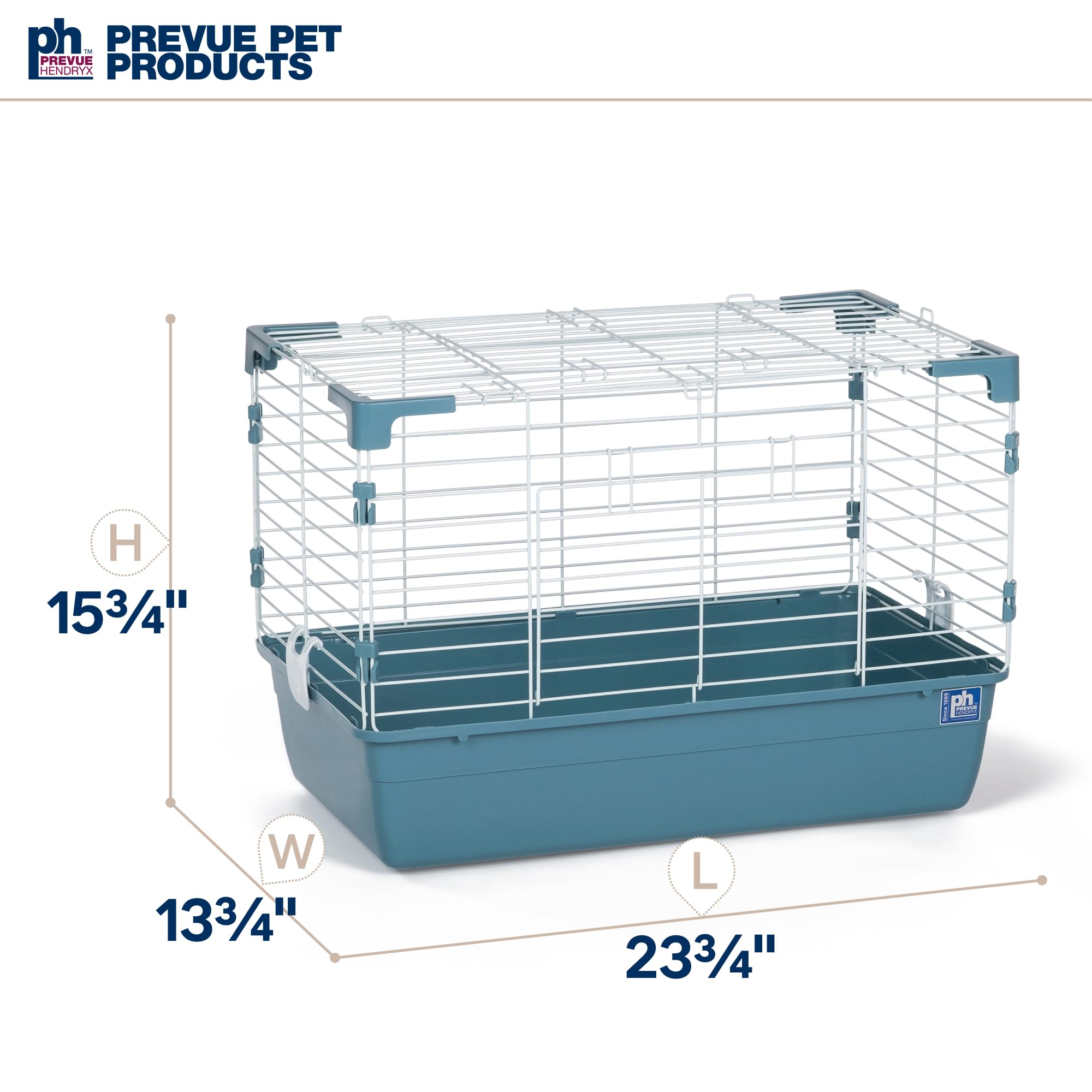 Prevue Pet Products Small Animal Tubby - Ice Blue Base, Extra Small