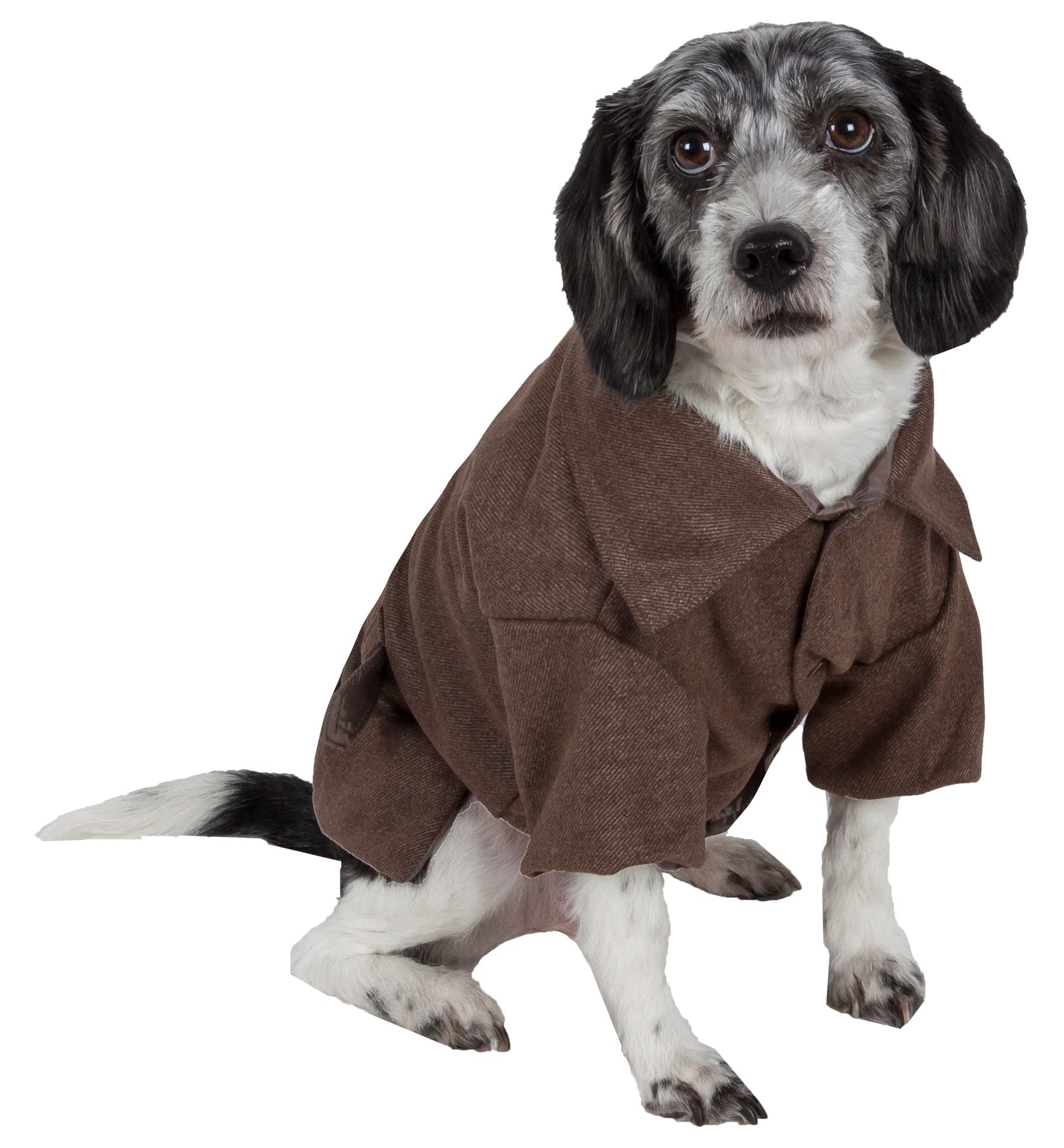 Pet Life Galore Back-Buckled Wool Fashion Dog Jacket - Designer Winter Dog Coat for Small Medium and Large Dogs