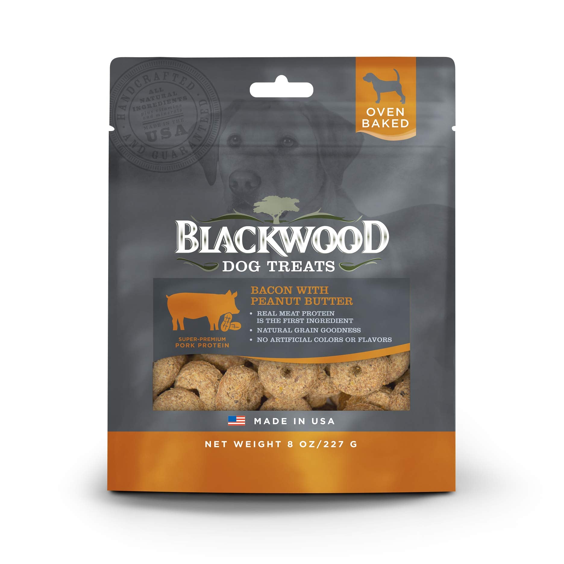 Blackwood Pet Food Oven Baked Dog Treats Made in USA [Natural Dog Treats for Healthy Snacks] Perfect for Dog Training Treats, Ba