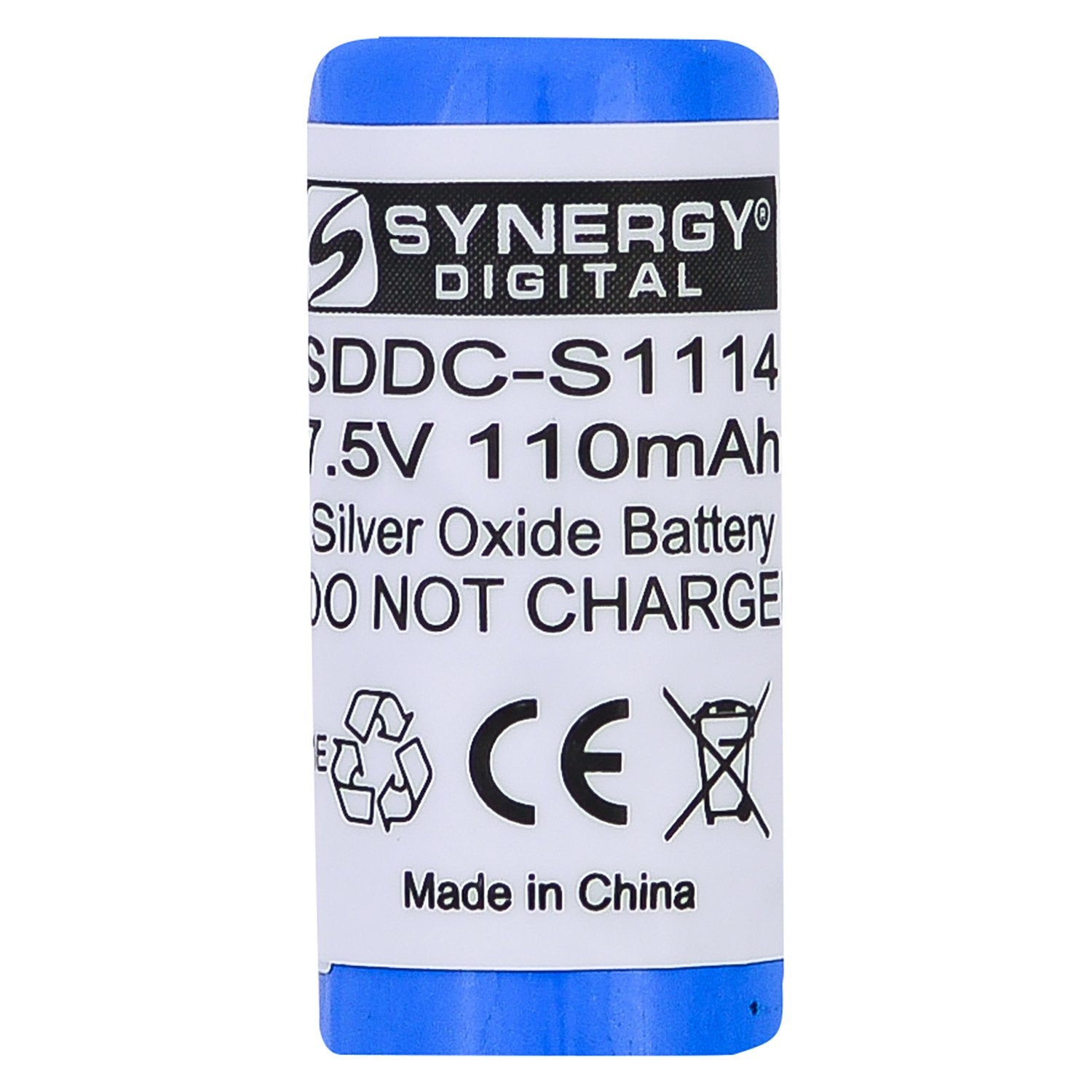 Synergy Digital Dog Collar Batteries, Compatible with Pet Stop UltraMax Receiver Dog Collar, (Silver Oxide, 7.5V, 110 mAh) Ultra