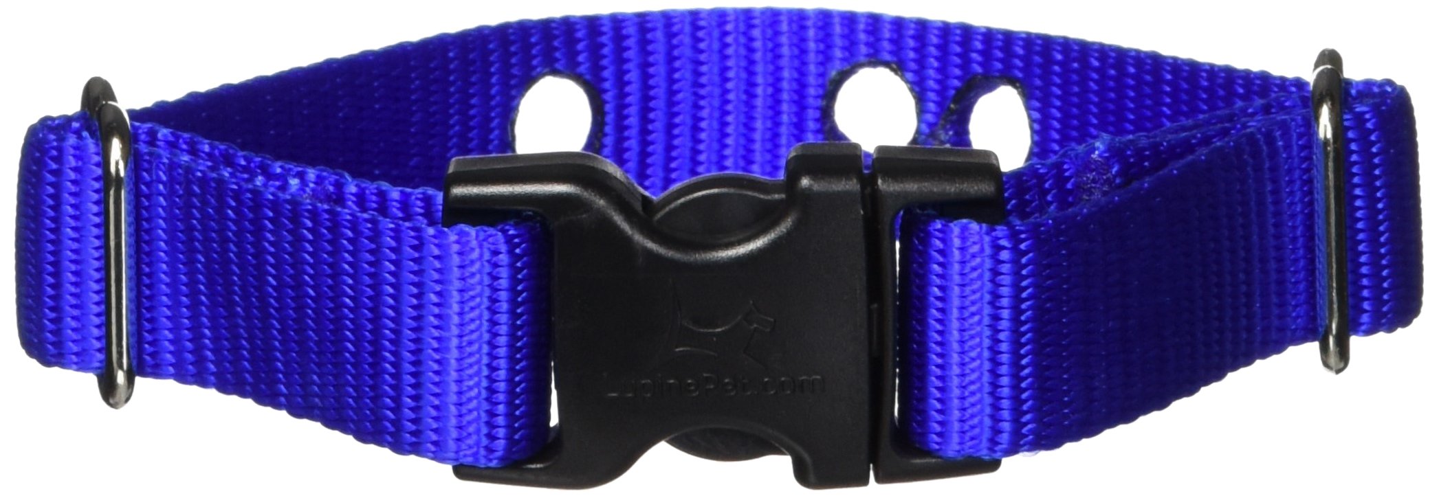 Lupinepet Basics 3/4' Blue 9-12' Containment Collar Strap For Small Dogs