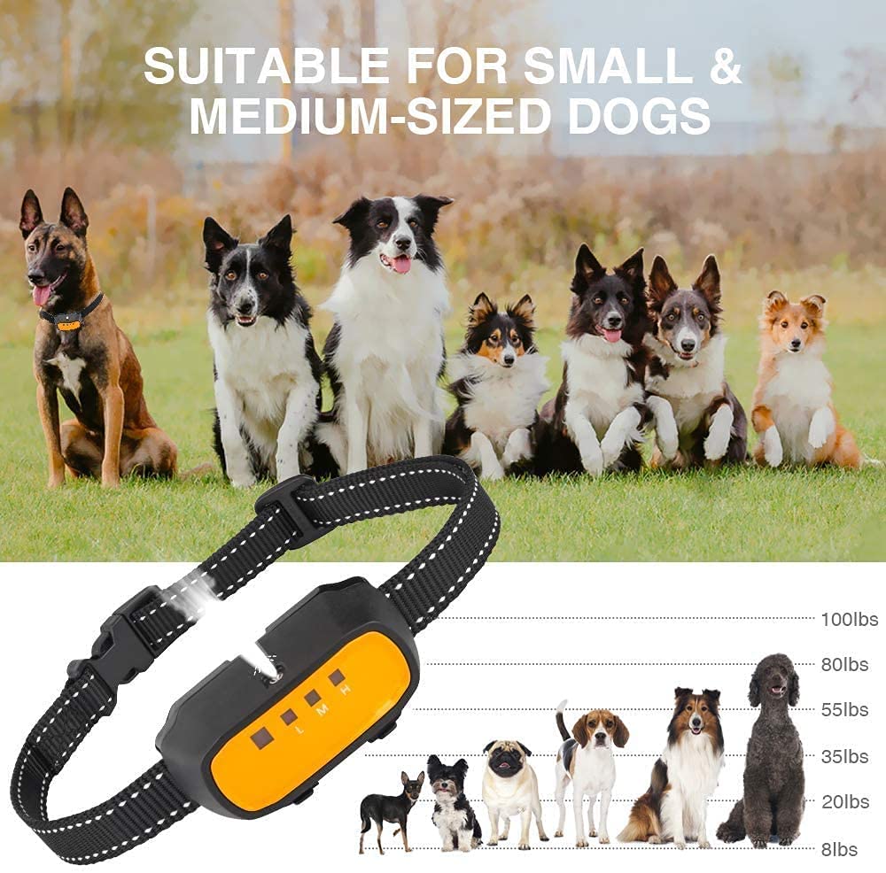 Citronella Dog Collar With Remote, Auto Citronella Bark Collar With Spray Beep Training Modes, Citronella Spray Collar With 3 Spray Levels Rechargeable Effective To Train 2 Dogs