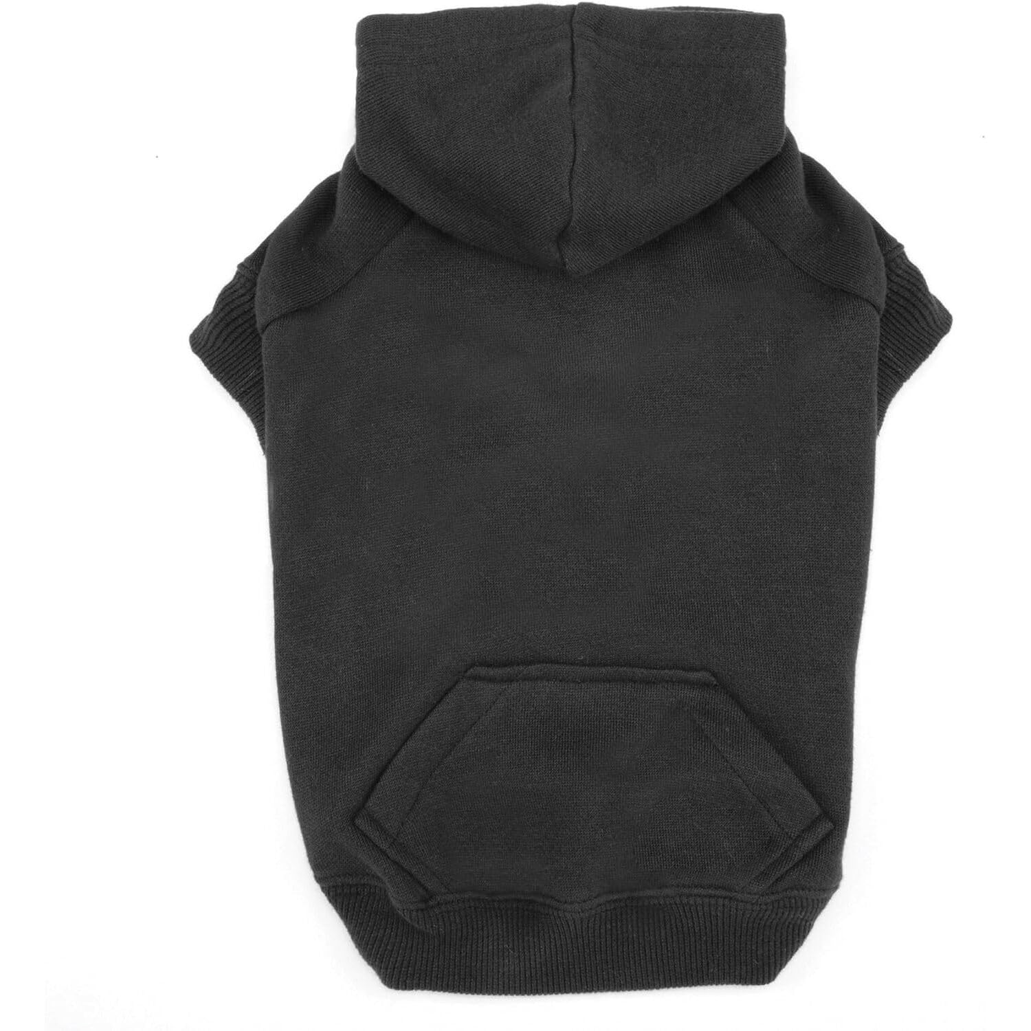 Casual Canine Basic Dog Hoodie, Large, Black