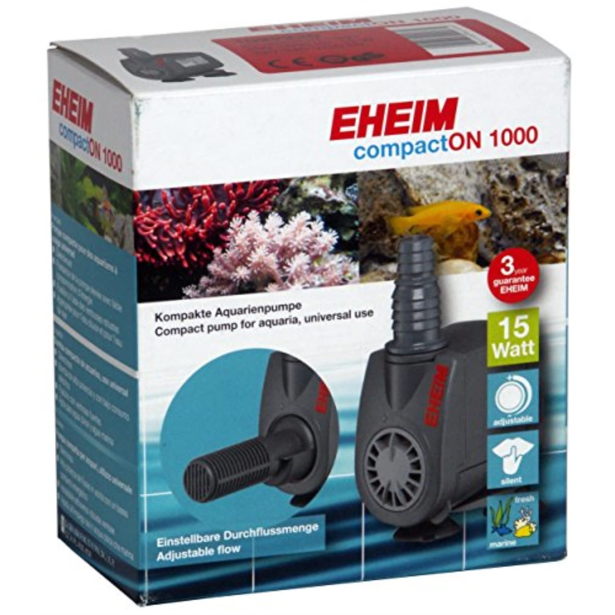 Eheim Compacton 1000 Aquarium Pump, Black
