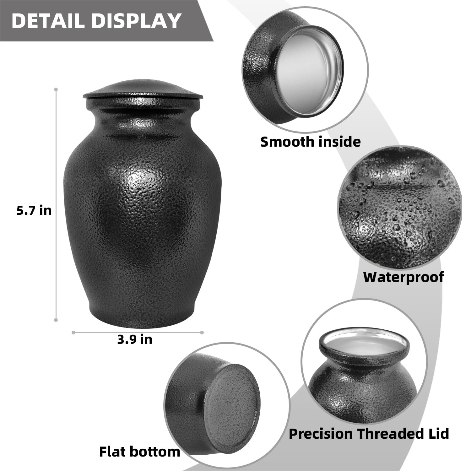 Pcs Pet Cremation Urns For Dogs Ashes, Dog Keepsake Memorial Urns For Ashes, Pet/Cat Urn Small