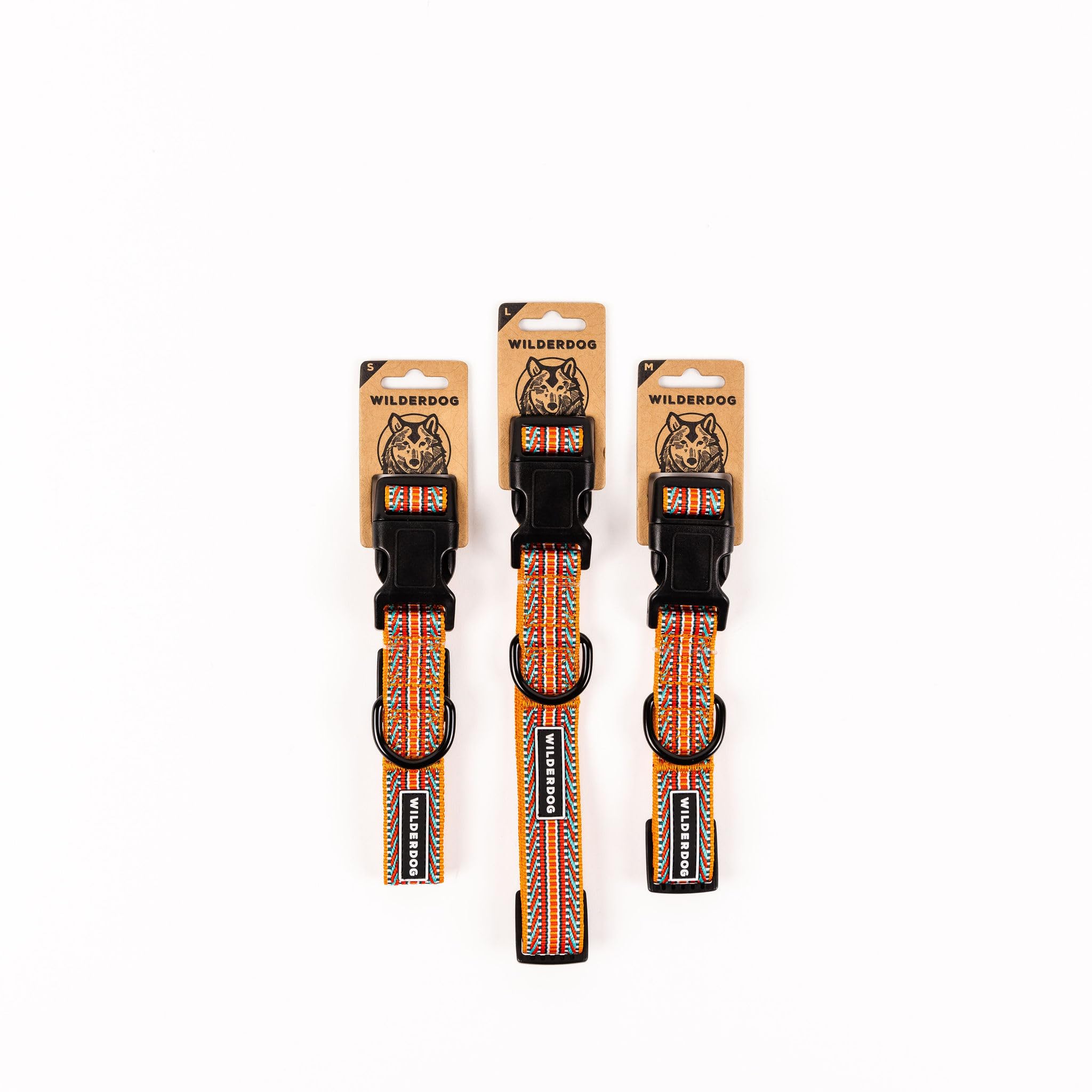 Wilderdog Ultralight Collar Series For Dogs - Medium - Sienna