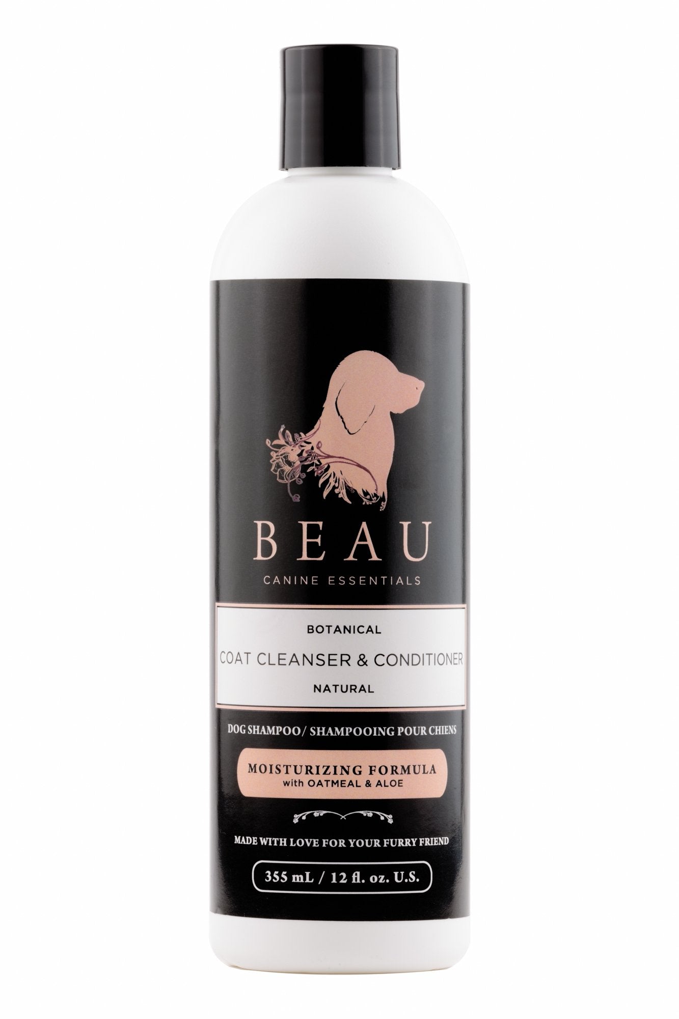 Coat Cleanser And Conditioner: Moisturizing Formula