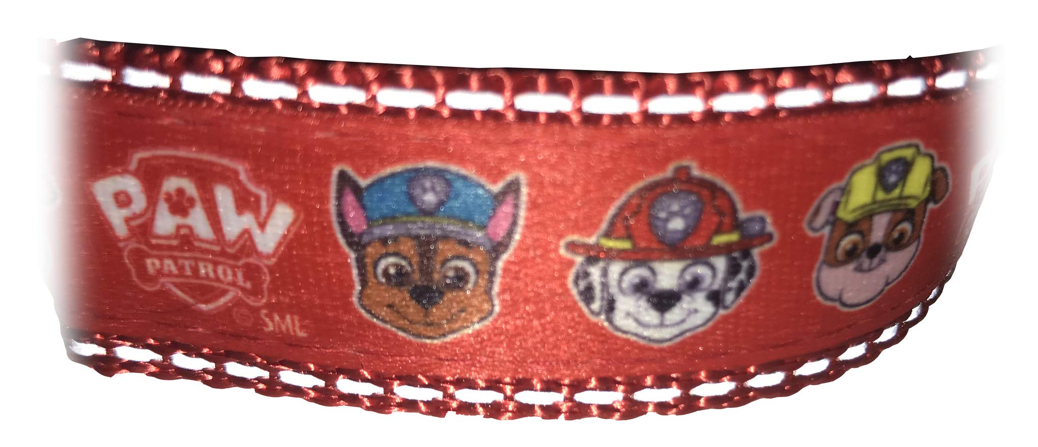 Penn-Plax Officially Licensed Paw Patrol Leash, Reflective Stitching For Safe Adventures, Featuring Marshall, Rubble, And Skye F