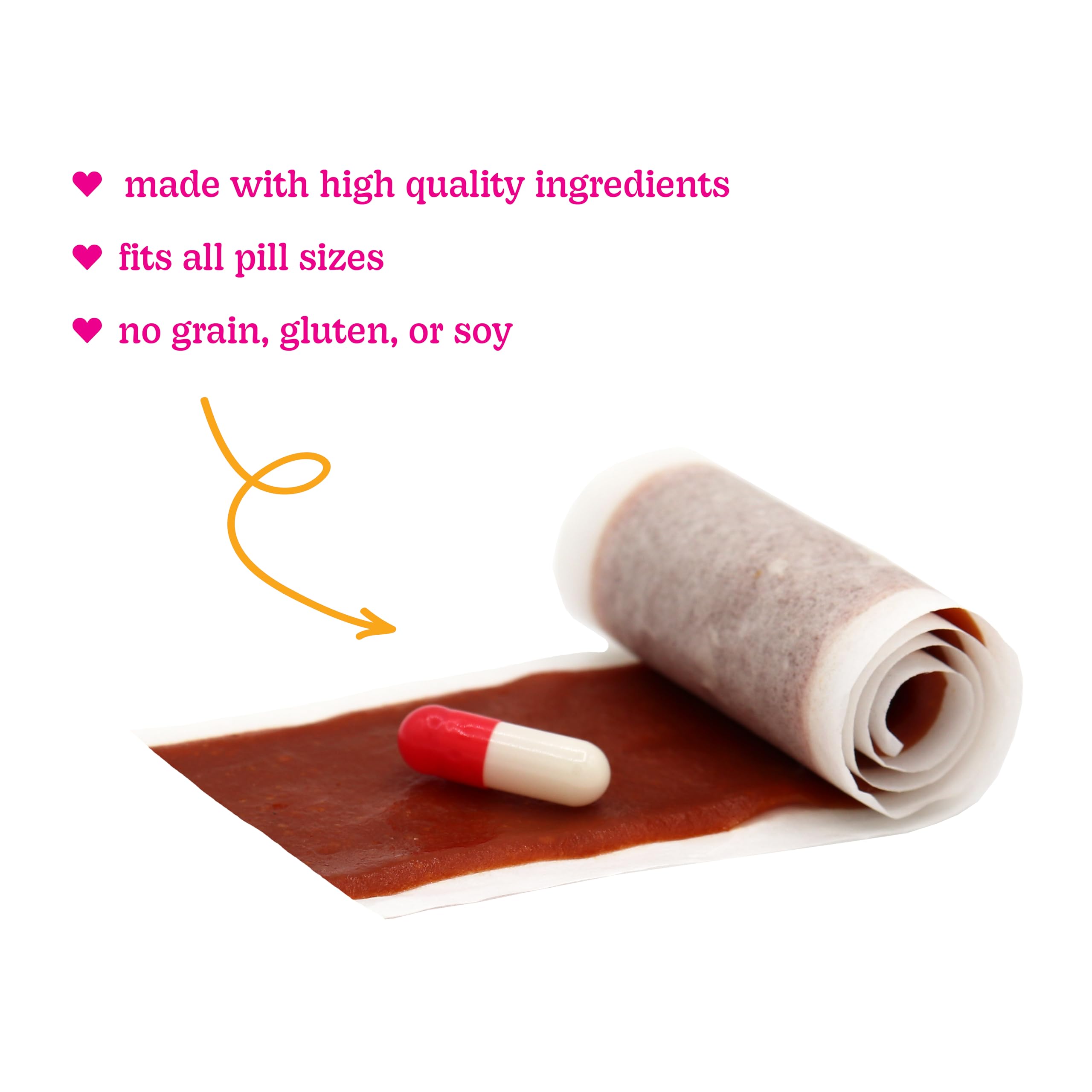 Stashios: Wrap-Ups: Pill Wrapper - Peanut Butter - 30 Servings Bag, Dogs & Cats, Pet Treat Hides Any Size Pills, All Natural Lim