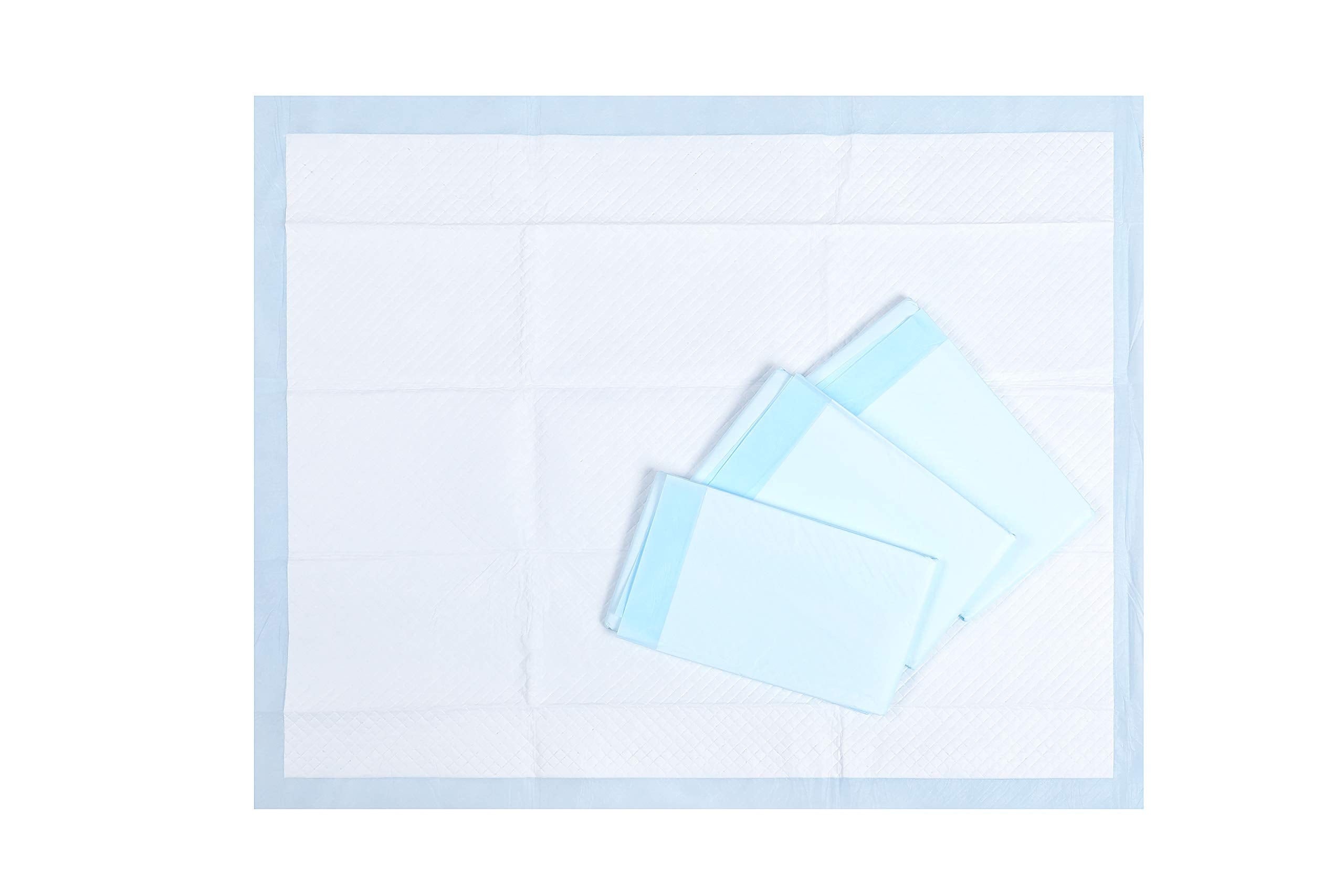 HONEY CARE Dog Training Pads, Ultra Absorbent, Leak-Proof, XL 28"x34", 40 Count, Blue, Model A02