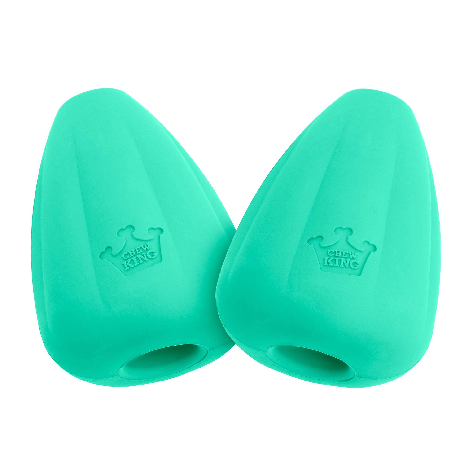 Chew King Premium Treat Dog Toy, L, Extremely Durable Natural Rubber Toy, Pack Of 2, All Breed Sizes