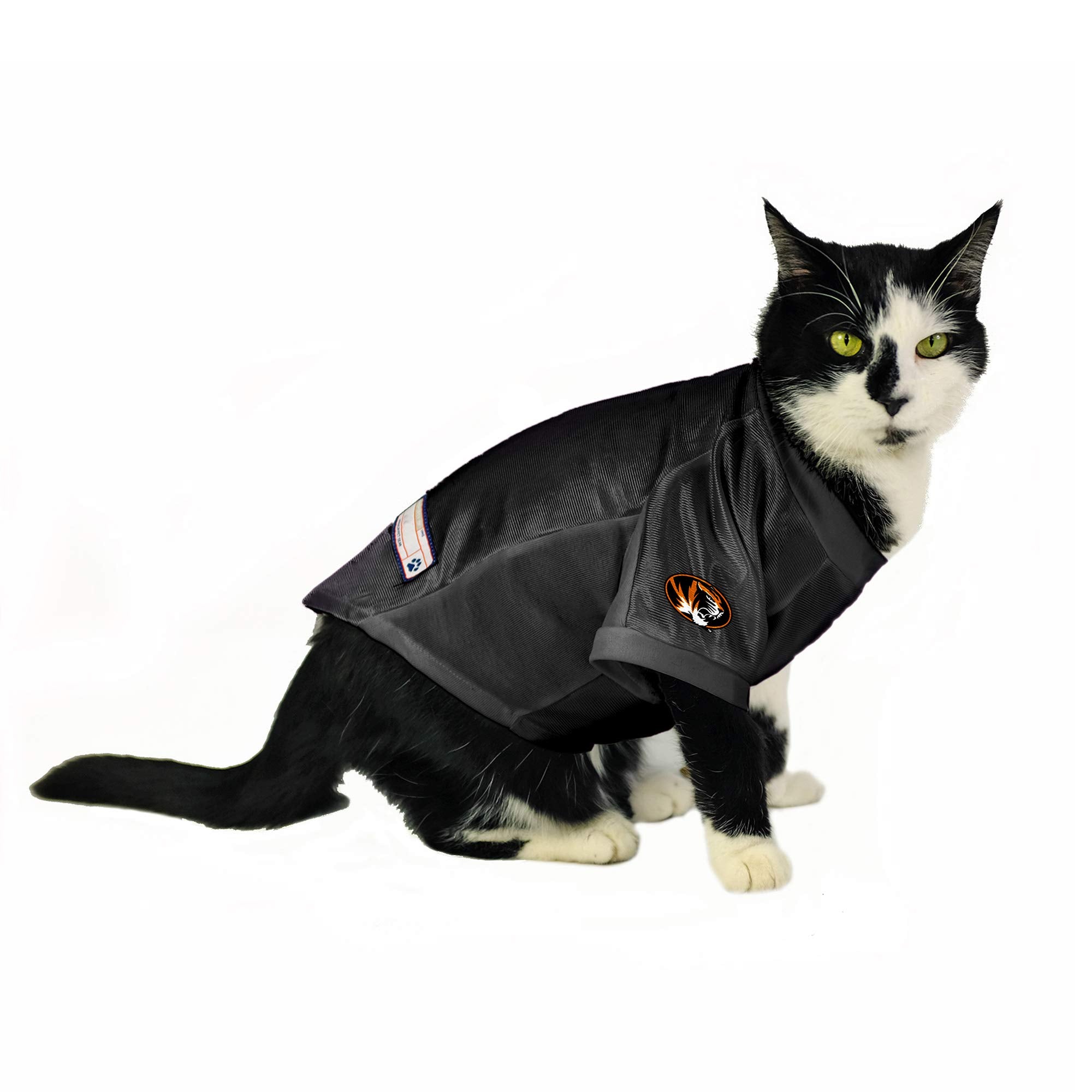 Missouri Tigers Pet Jersey Stretch Size L - Special Order