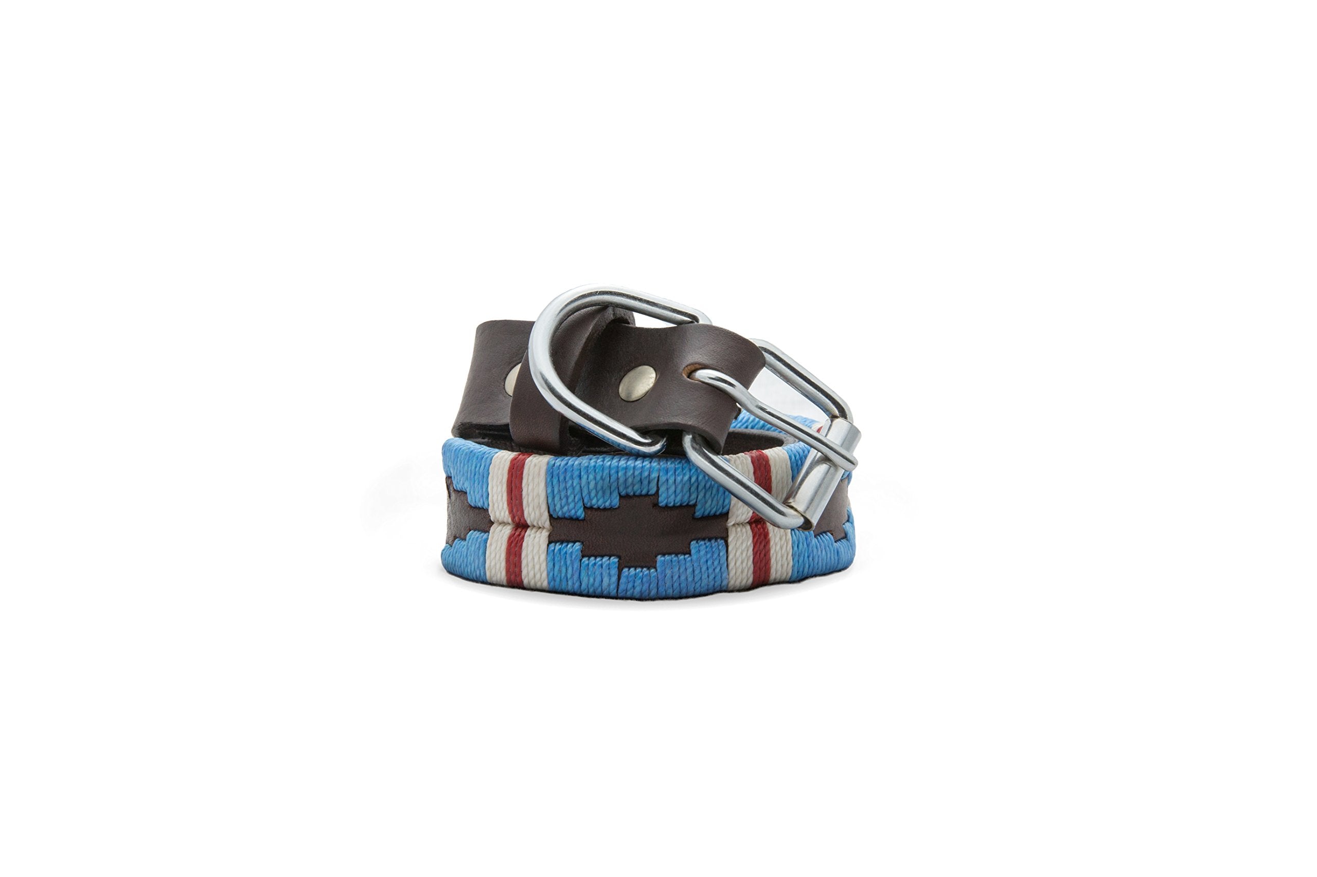 Gaucho Goods Soft Leather Dog Collar - The Pacific (S)