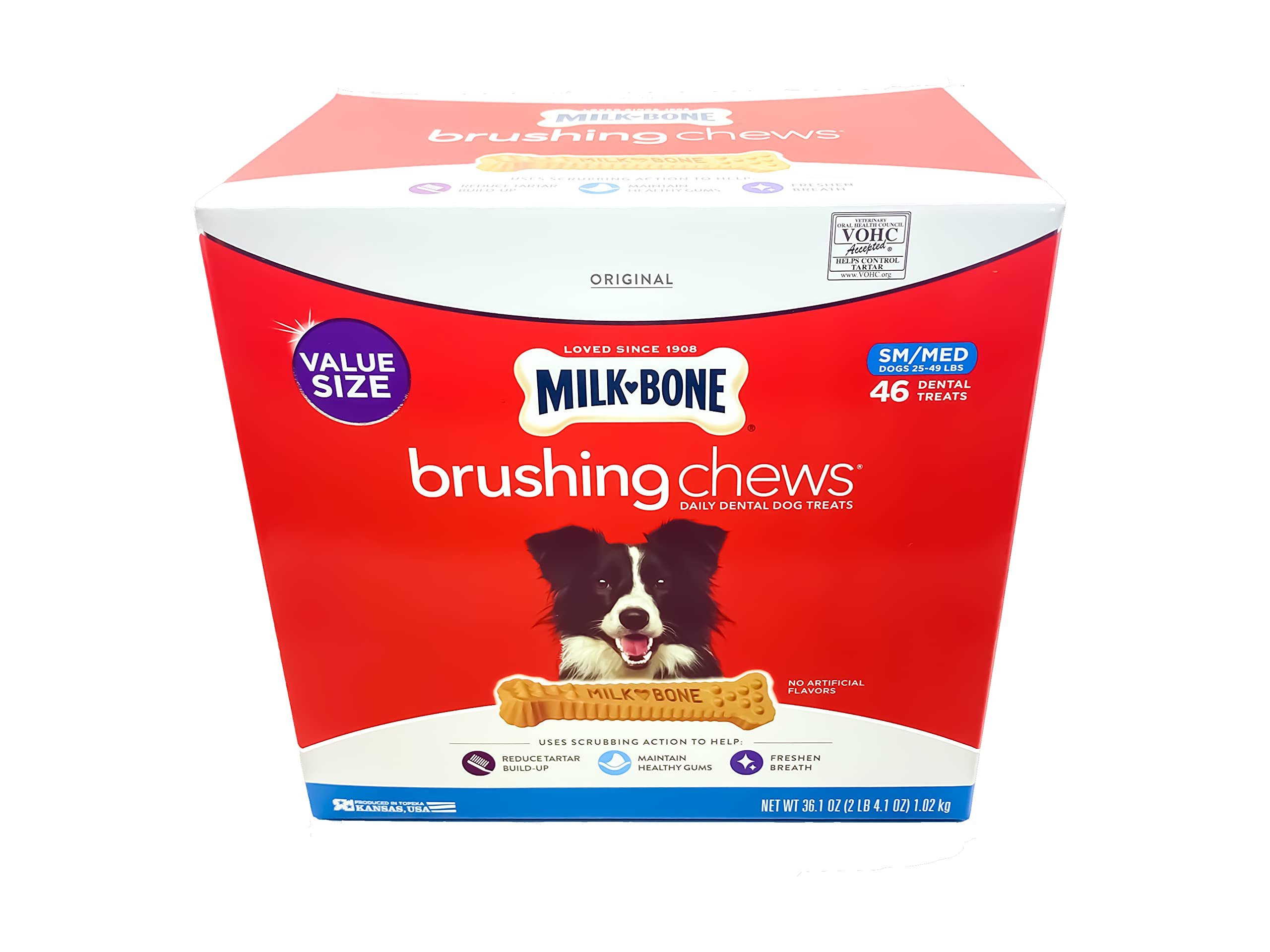 Brushing Chews Daily Dental Treats - Small/Medium