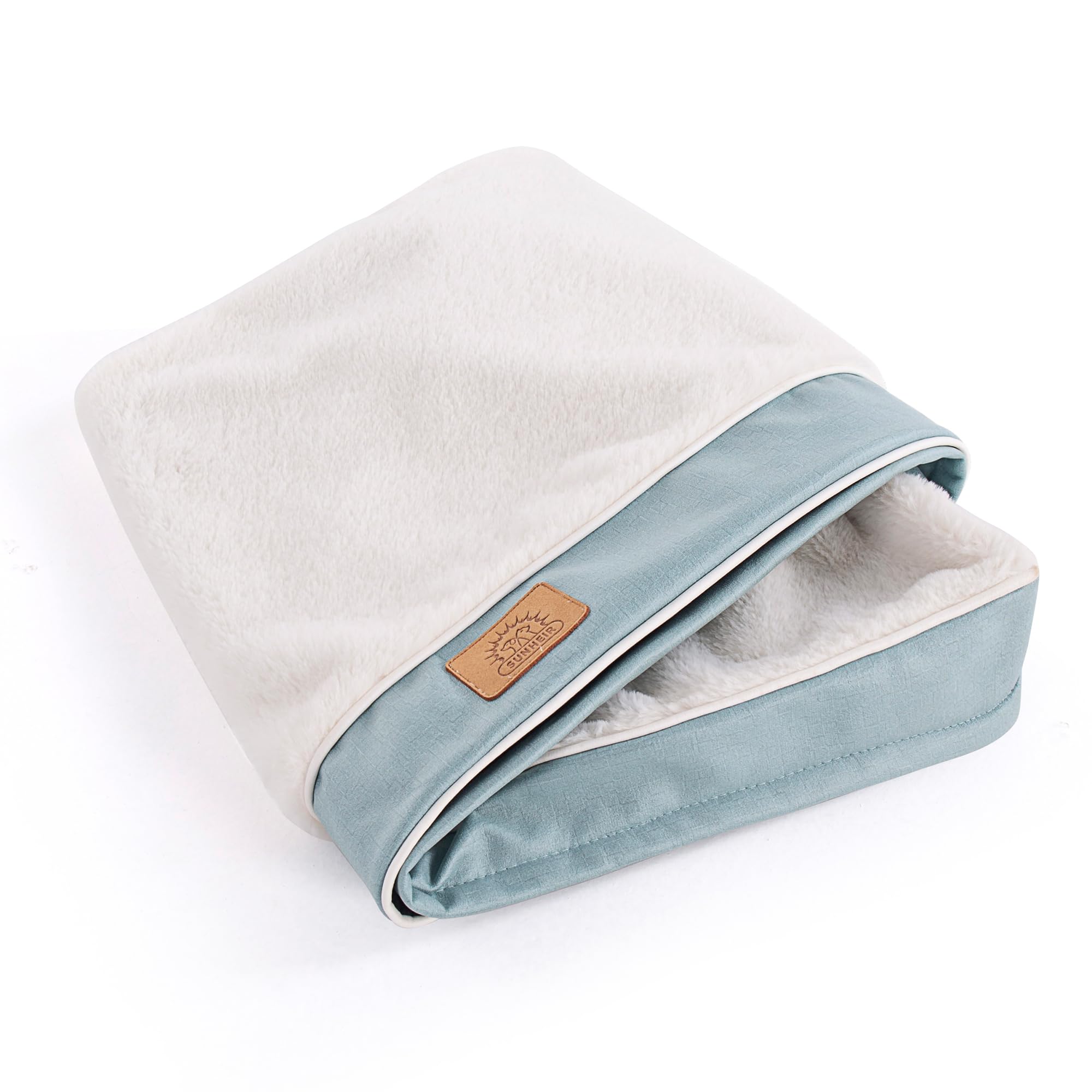 Sunheir Dog Bed Covers Soft Plush Replacement Washable, Extra Large Waterproof Dog Bed Cover With Zipper, Pet Bed Cover 44X32X3 