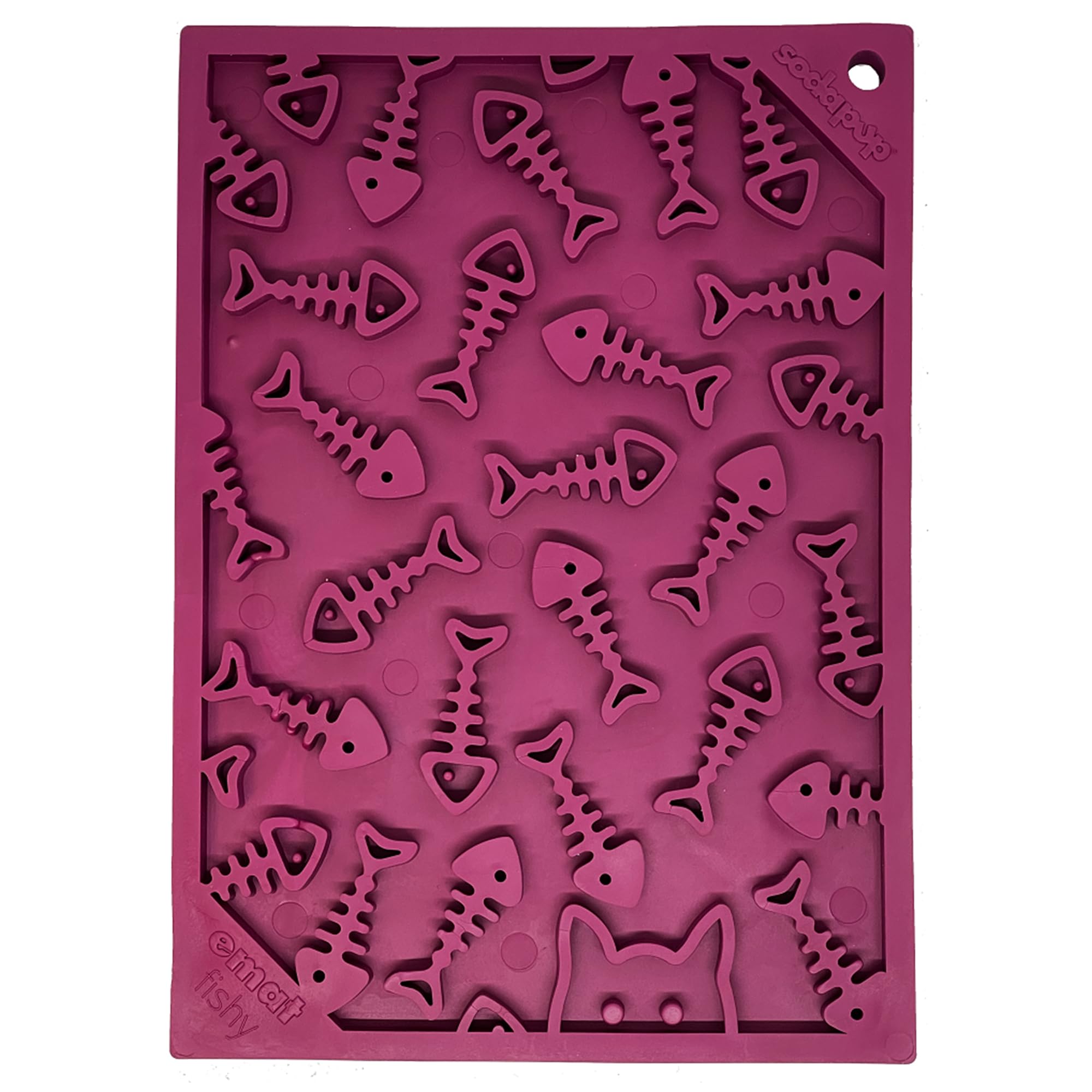 SodaPup Fun Enrichment Feeder, Rubber, Dog, Slow Feeder, 5 x 7